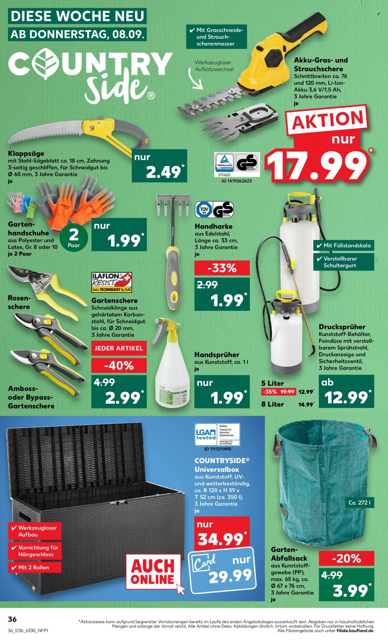 Kaufland Prospekte  - 8.09.2022 - 14.09.2022. Seite 36