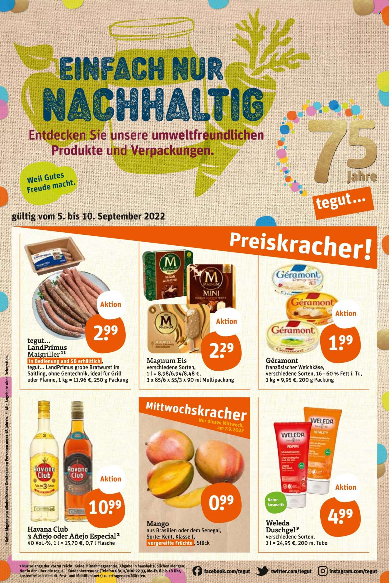 tegut... Prospekte  - 5.09.2022 - 10.09.2022. Seite 3