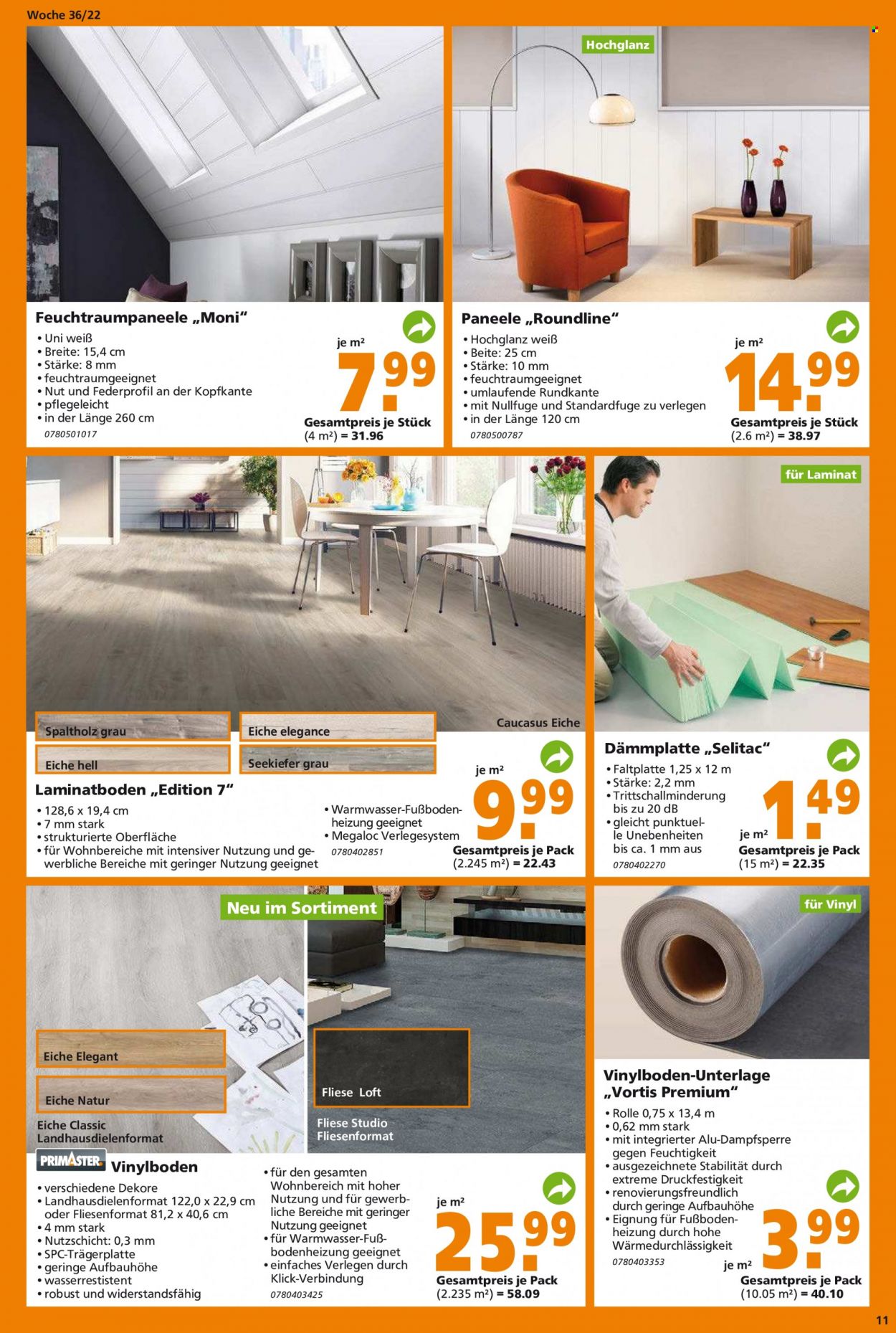 Globus Baumarkt Prospekte  - 5.09.2022 - 10.09.2022. Seite 11