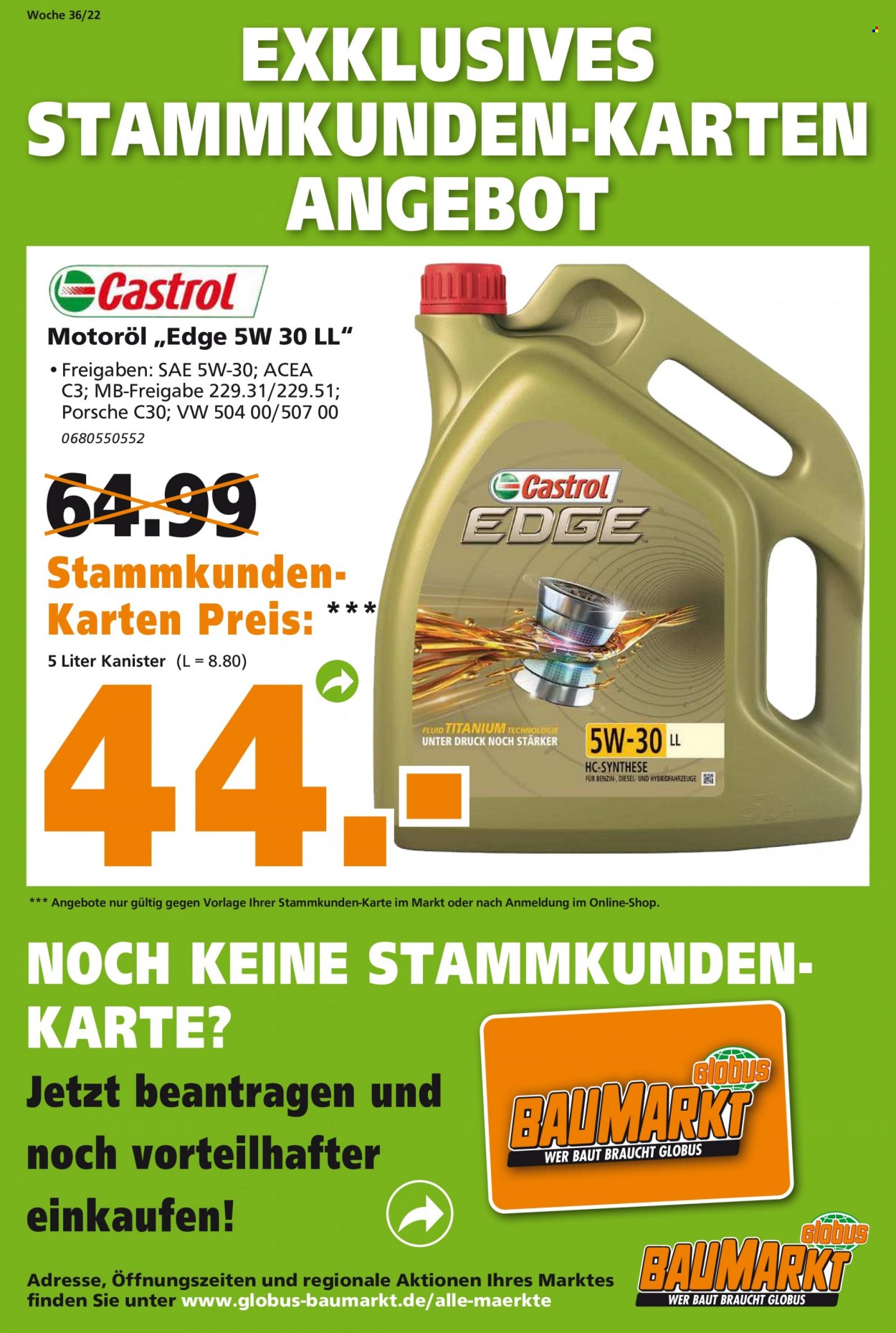 Globus Baumarkt Prospekte  - 5.09.2022 - 10.09.2022. Seite 16