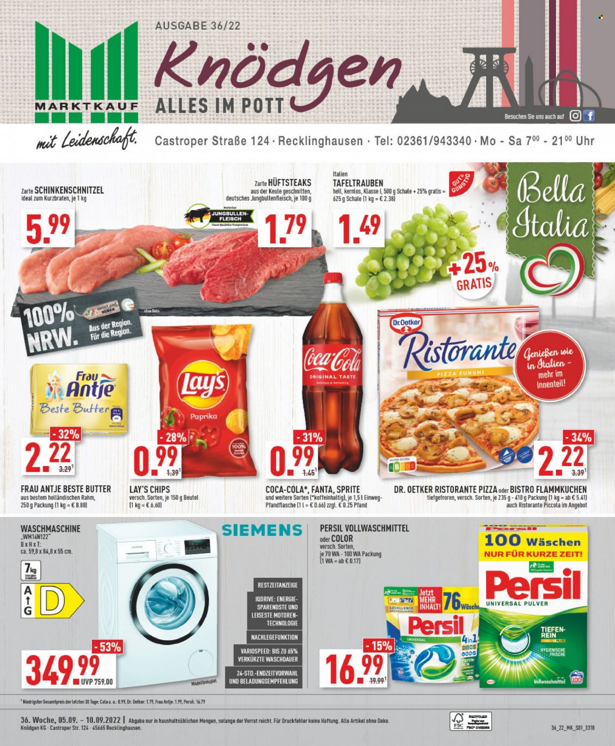 Marktkauf Prospekte  - 5.09.2022 - 10.09.2022. Seite 1