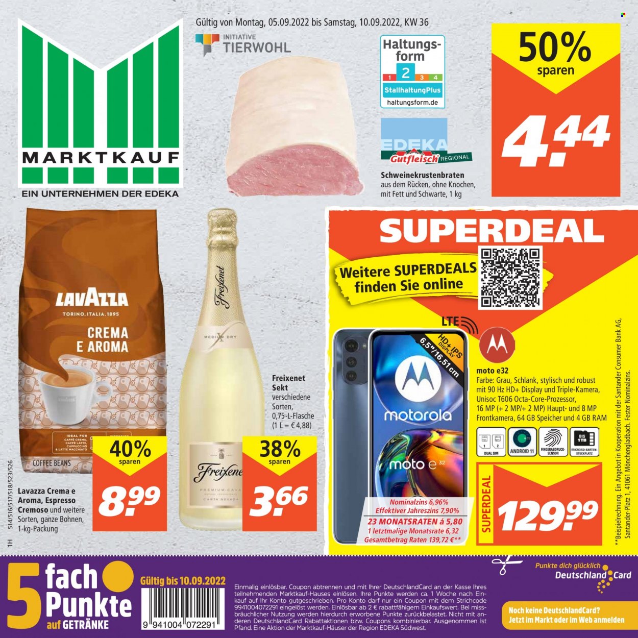 Marktkauf Prospekte  - 5.09.2022 - 10.09.2022. Seite 1