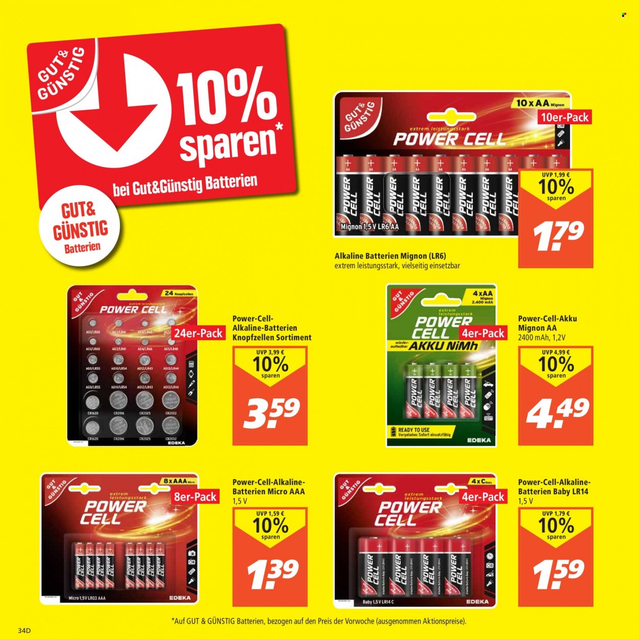 Marktkauf Prospekte  - 5.09.2022 - 10.09.2022. Seite 34