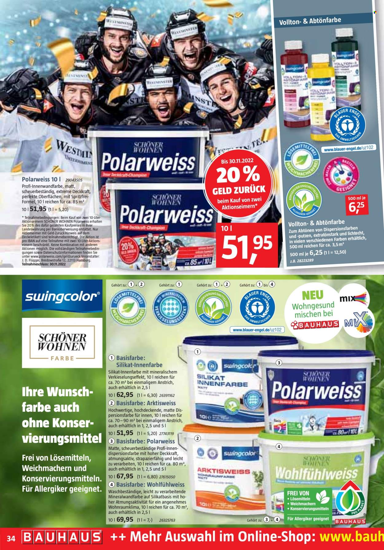 Bauhaus Prospekte  - 3.09.2022 - 1.10.2022. Seite 34