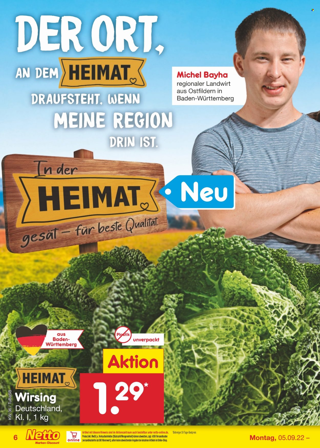 Netto Marken-Discount Prospekte  - 5.09.2022 - 10.09.2022. Seite 6