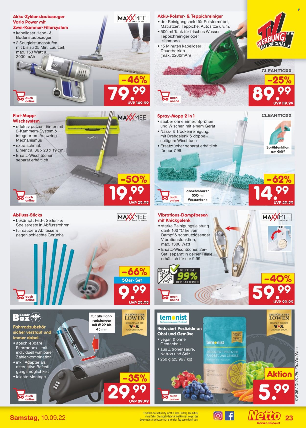 Netto Marken-Discount Prospekte  - 5.09.2022 - 10.09.2022. Seite 23