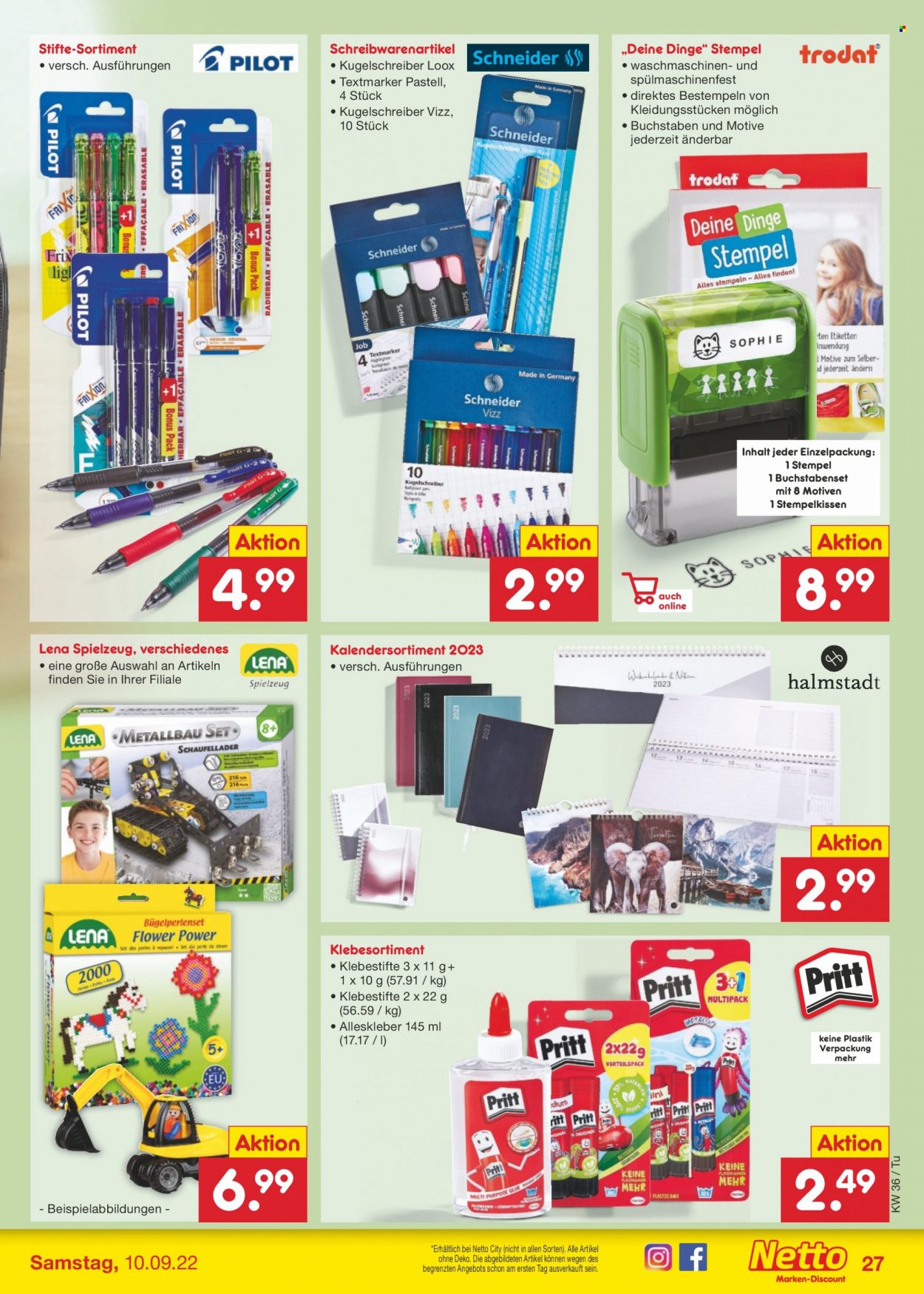 Netto Marken-Discount Prospekte  - 5.09.2022 - 10.09.2022. Seite 27