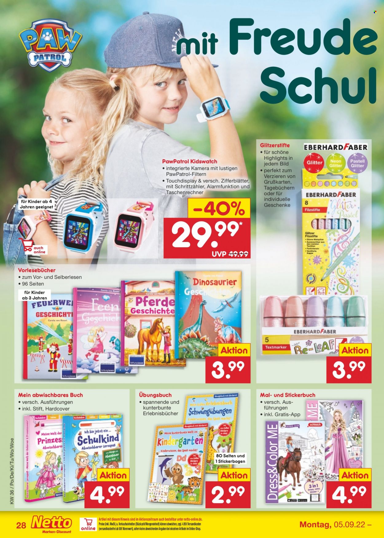 Netto Marken-Discount Prospekte  - 5.09.2022 - 10.09.2022. Seite 28