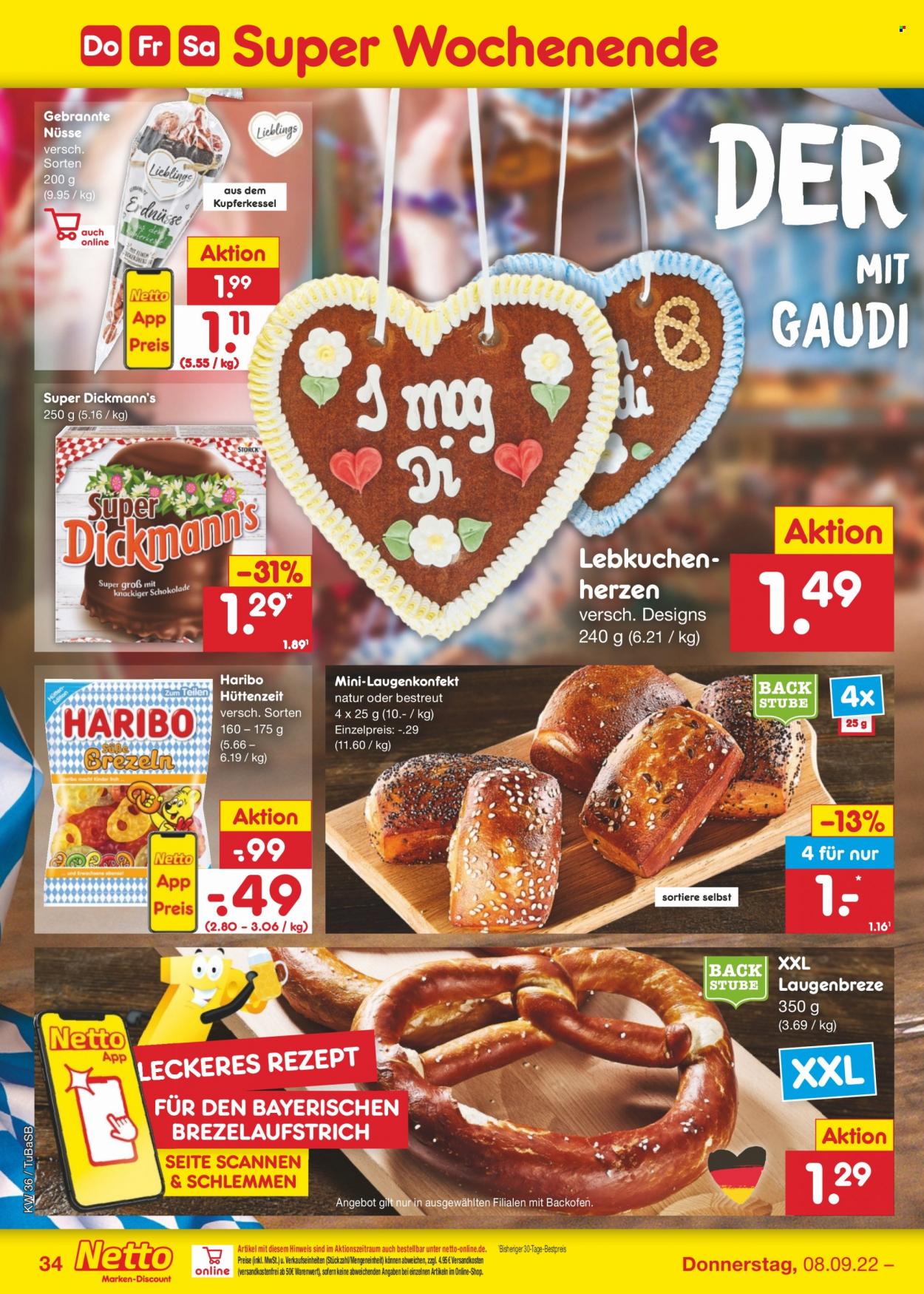 Netto Marken-Discount Prospekte  - 5.09.2022 - 10.09.2022. Seite 34