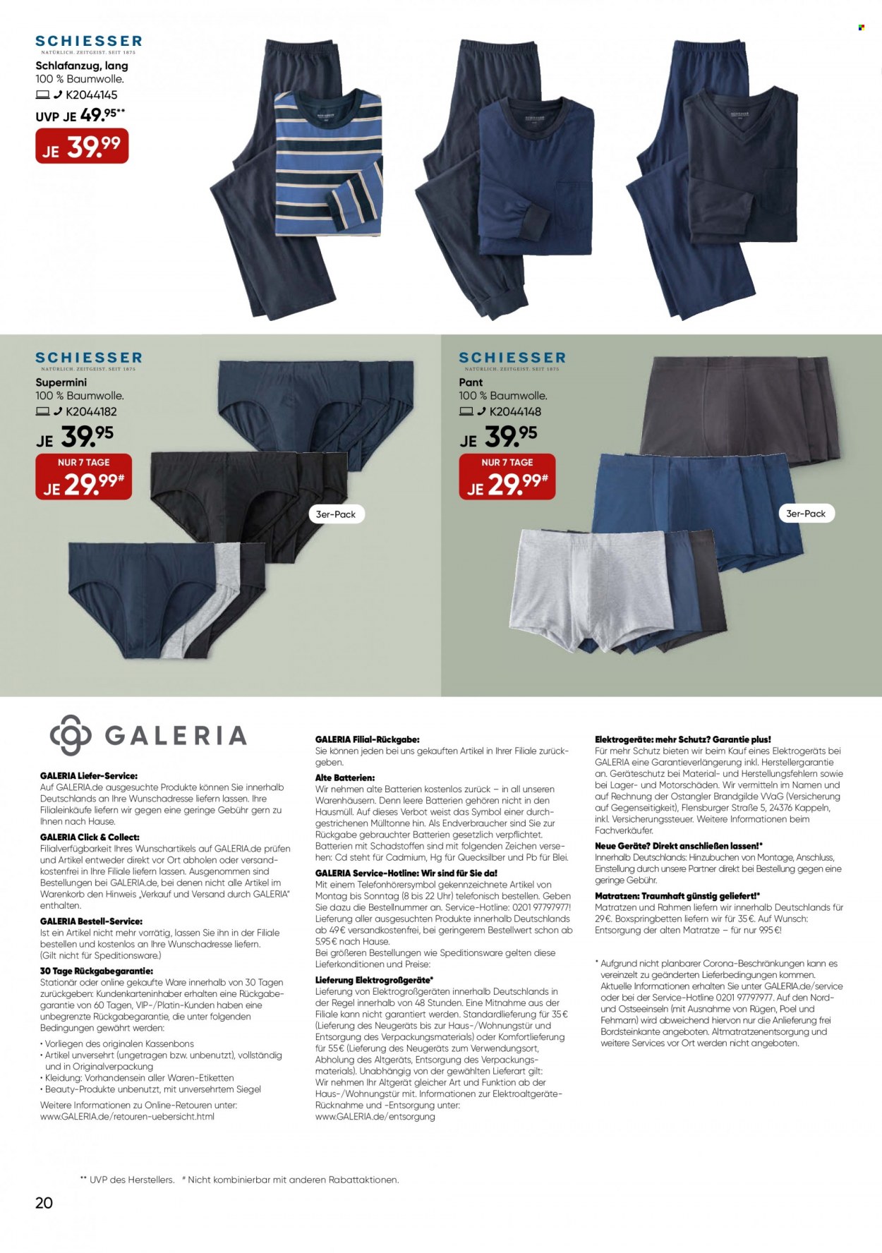 GALERIA Karstadt Kaufhof Prospekte  - 7.09.2022 - 13.09.2022. Seite 20