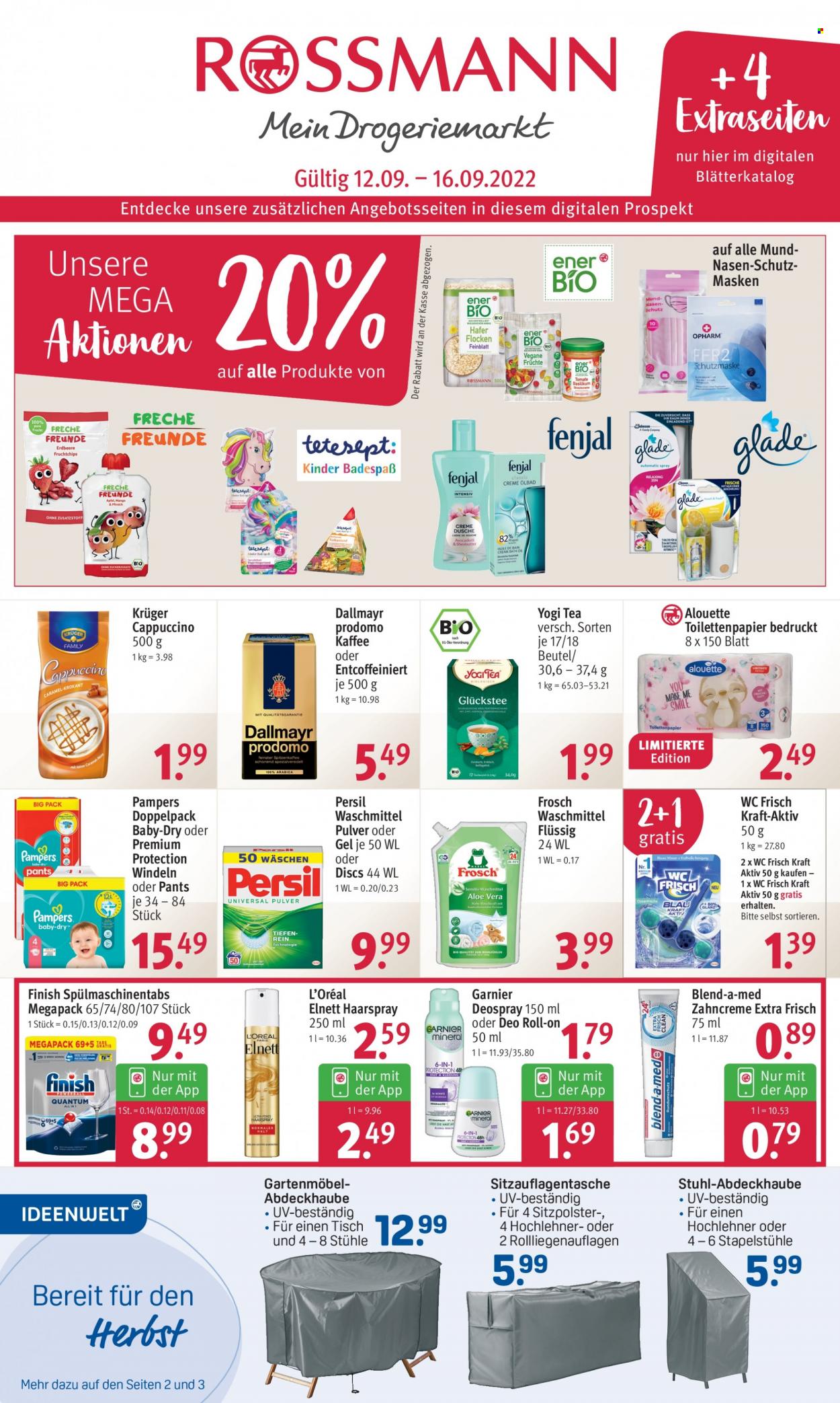 Rossmann Prospekte  - 12.09.2022 - 16.09.2022. Seite 1