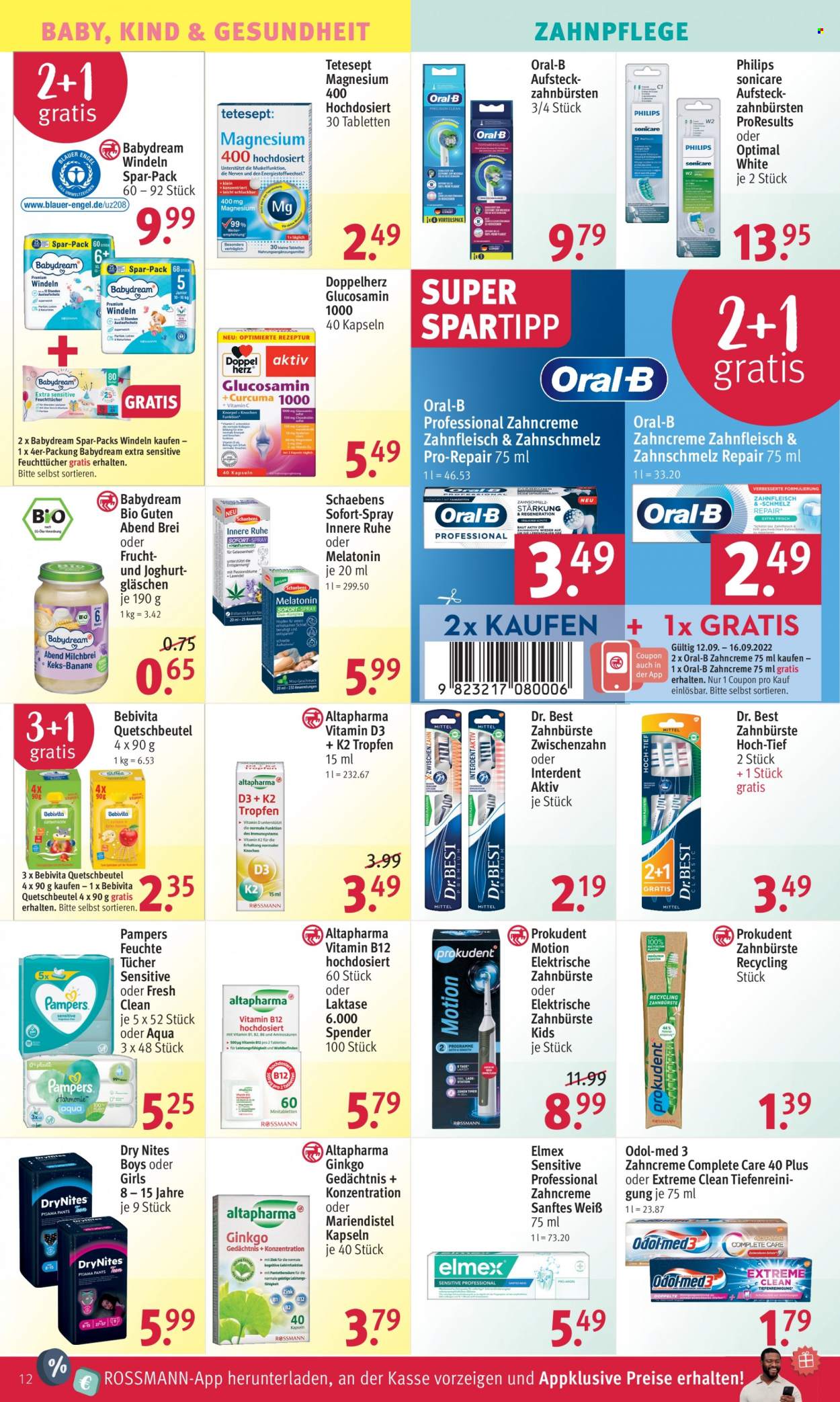 Rossmann Prospekte  - 12.09.2022 - 16.09.2022. Seite 12