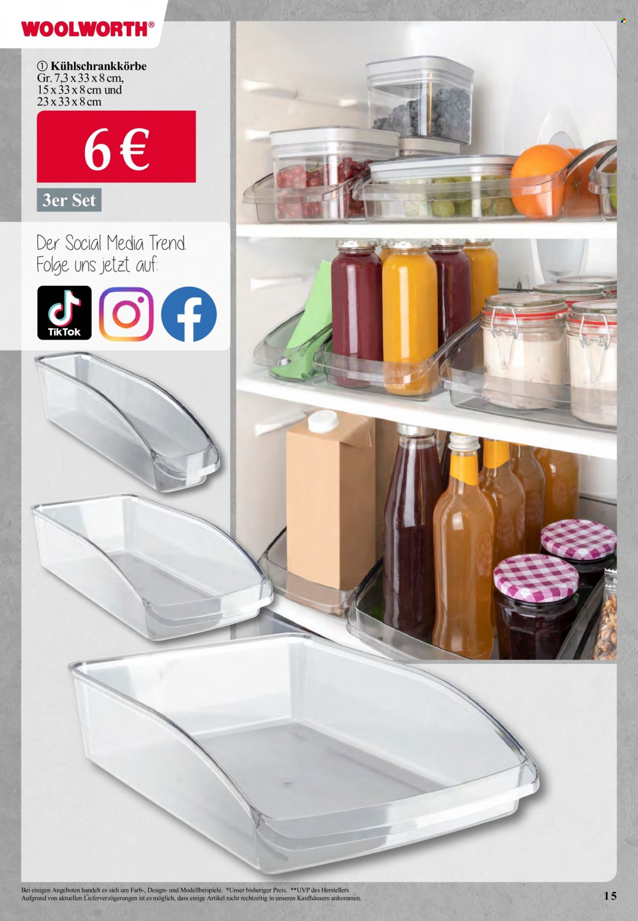 Woolworth Prospekte  - 7.09.2022 - 17.09.2022. Seite 15