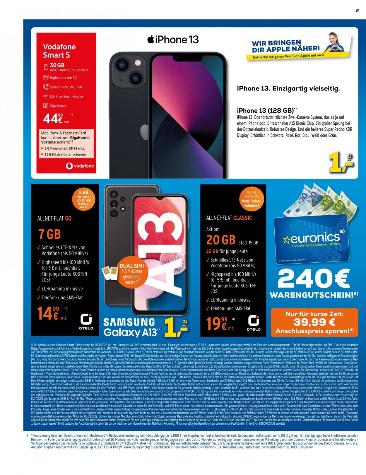 Euronics Prospekte  - 7.09.2022 - 13.09.2022. Seite 2