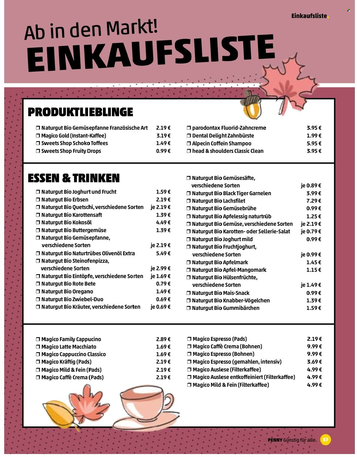 Penny Prospekte  - 12.09.2022 - 2.10.2022. Seite 37