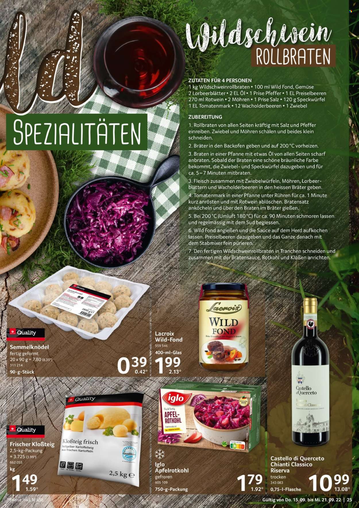 Selgros Prospekte  - 15.09.2022 - 21.09.2022. Seite 25