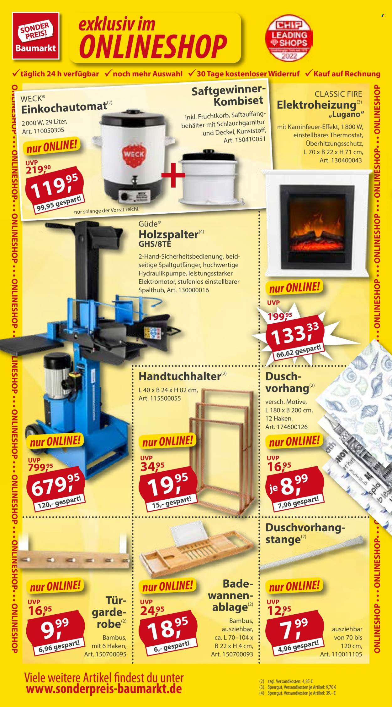 Sonderpreis-Baumarkt Prospekte  - 17.09.2022 - 23.09.2022. Seite 10