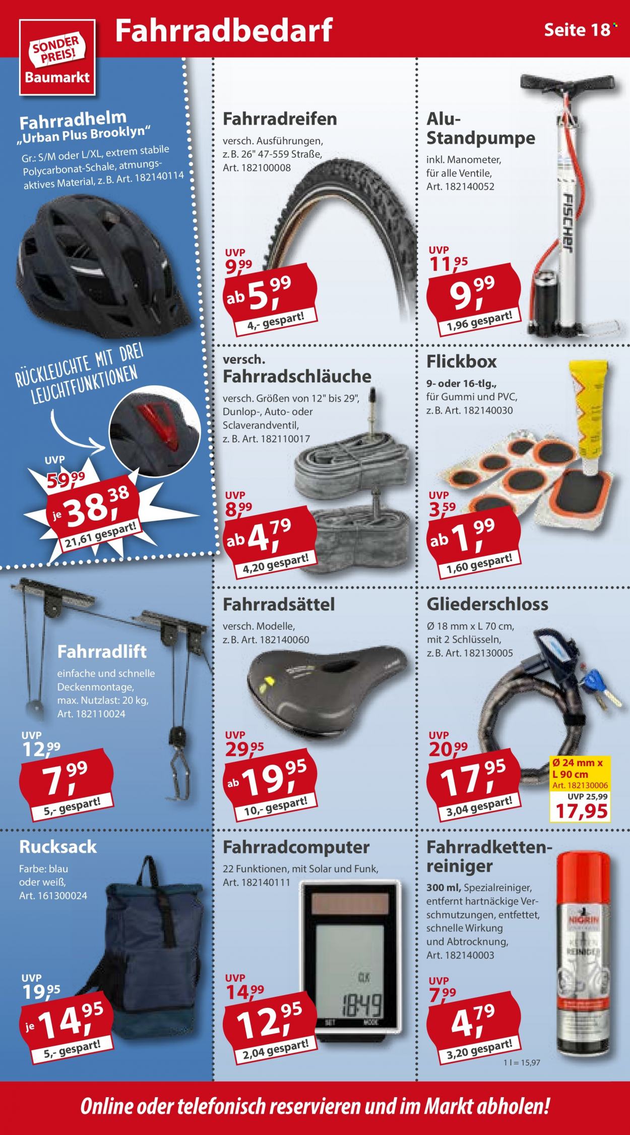 Sonderpreis-Baumarkt Prospekte  - 17.09.2022 - 23.09.2022. Seite 18