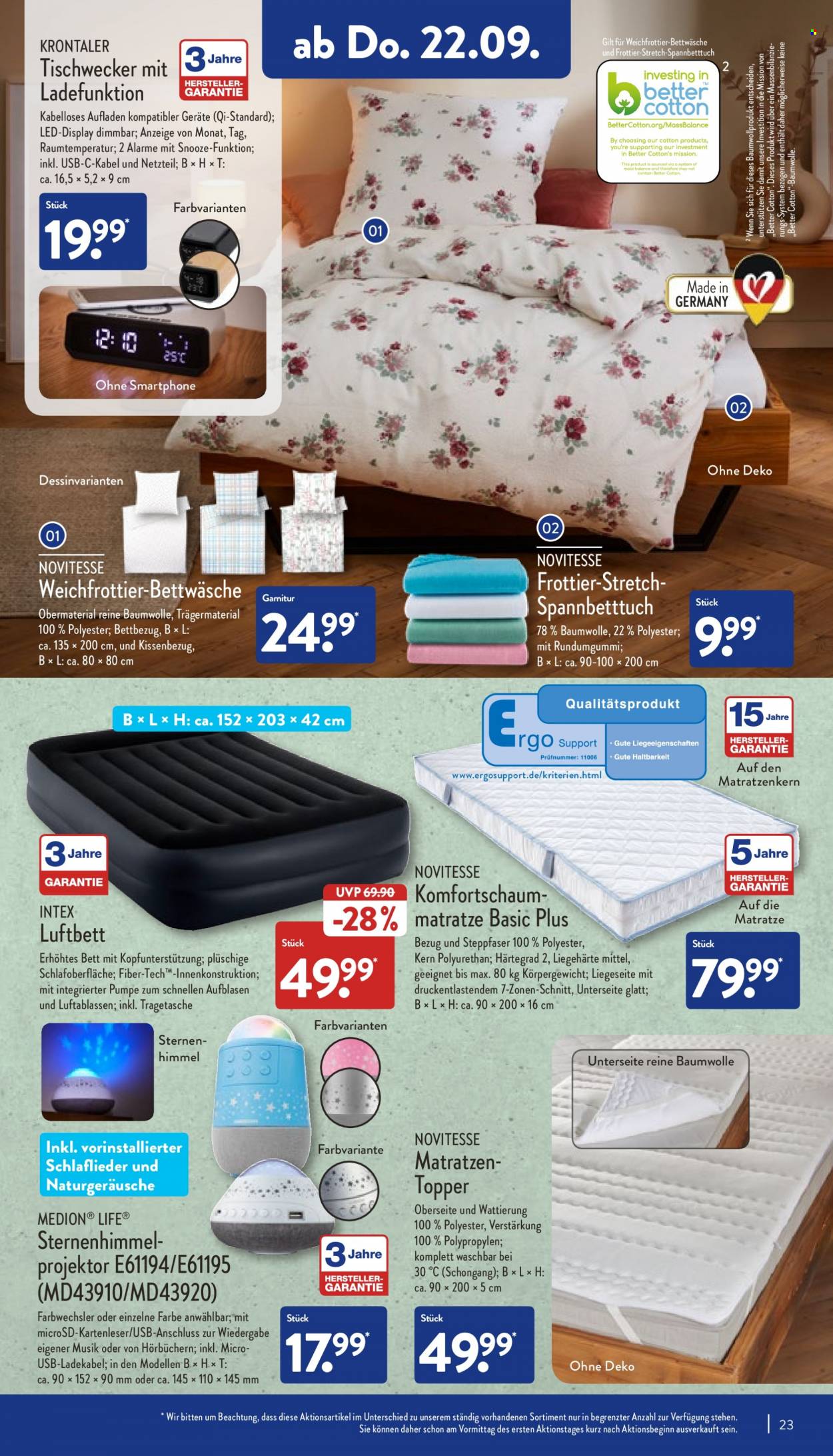 ALDI Nord Prospekte  - 19.09.2022 - 24.09.2022. Seite 23