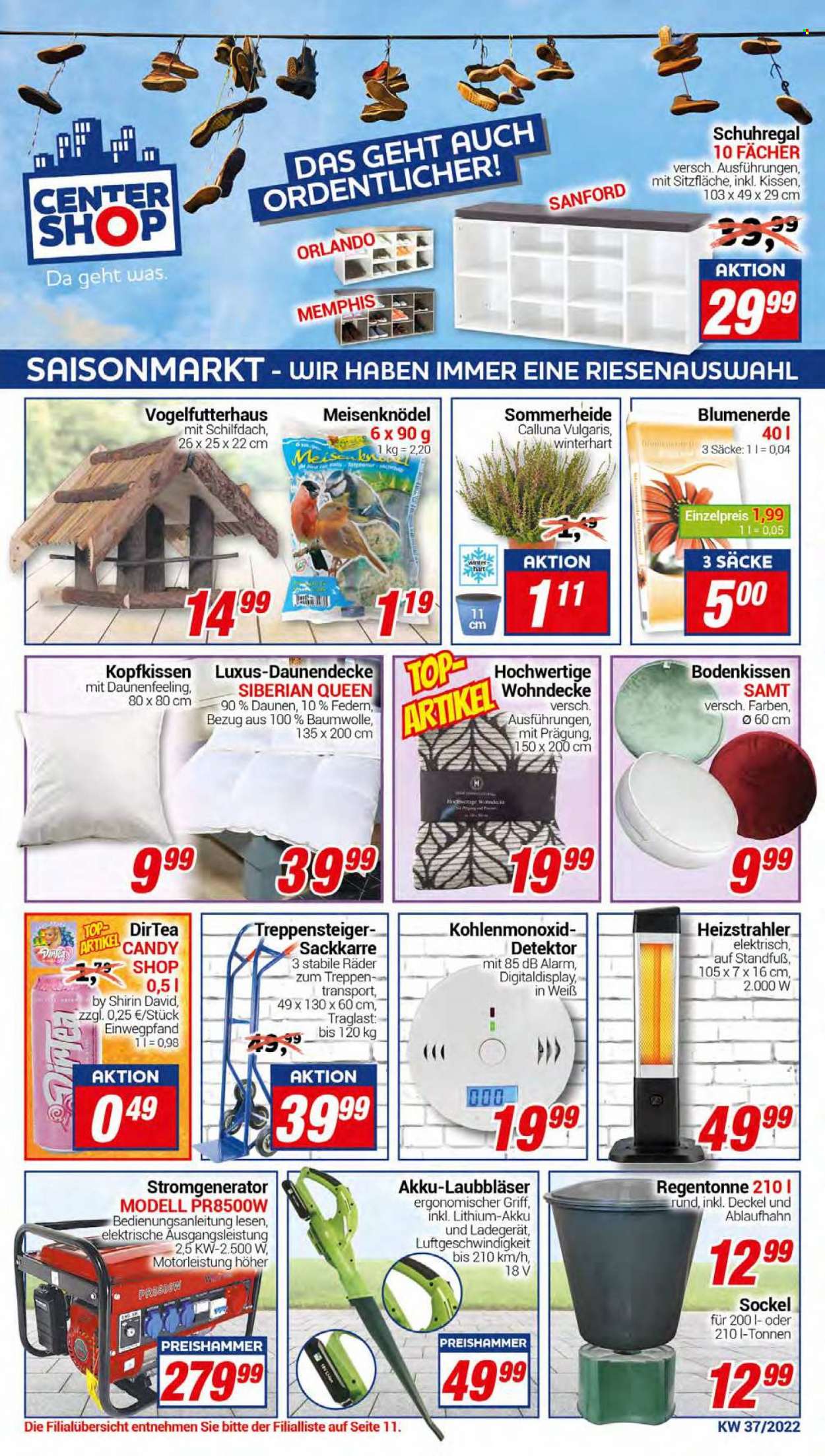 CENTERSHOP Prospekte  - 12.09.2022 - 17.09.2022. Seite 1