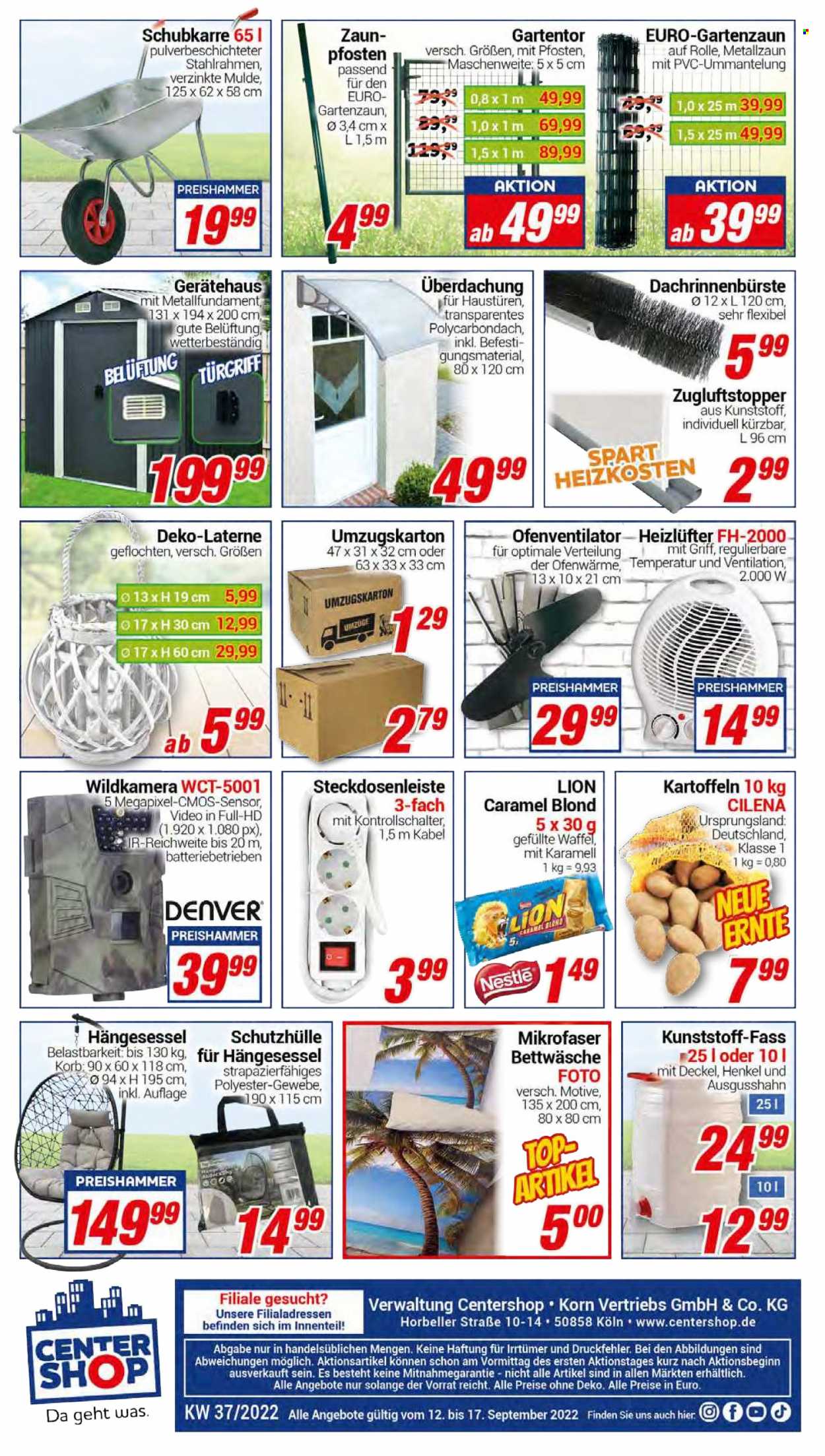 CENTERSHOP Prospekte  - 12.09.2022 - 17.09.2022. Seite 12