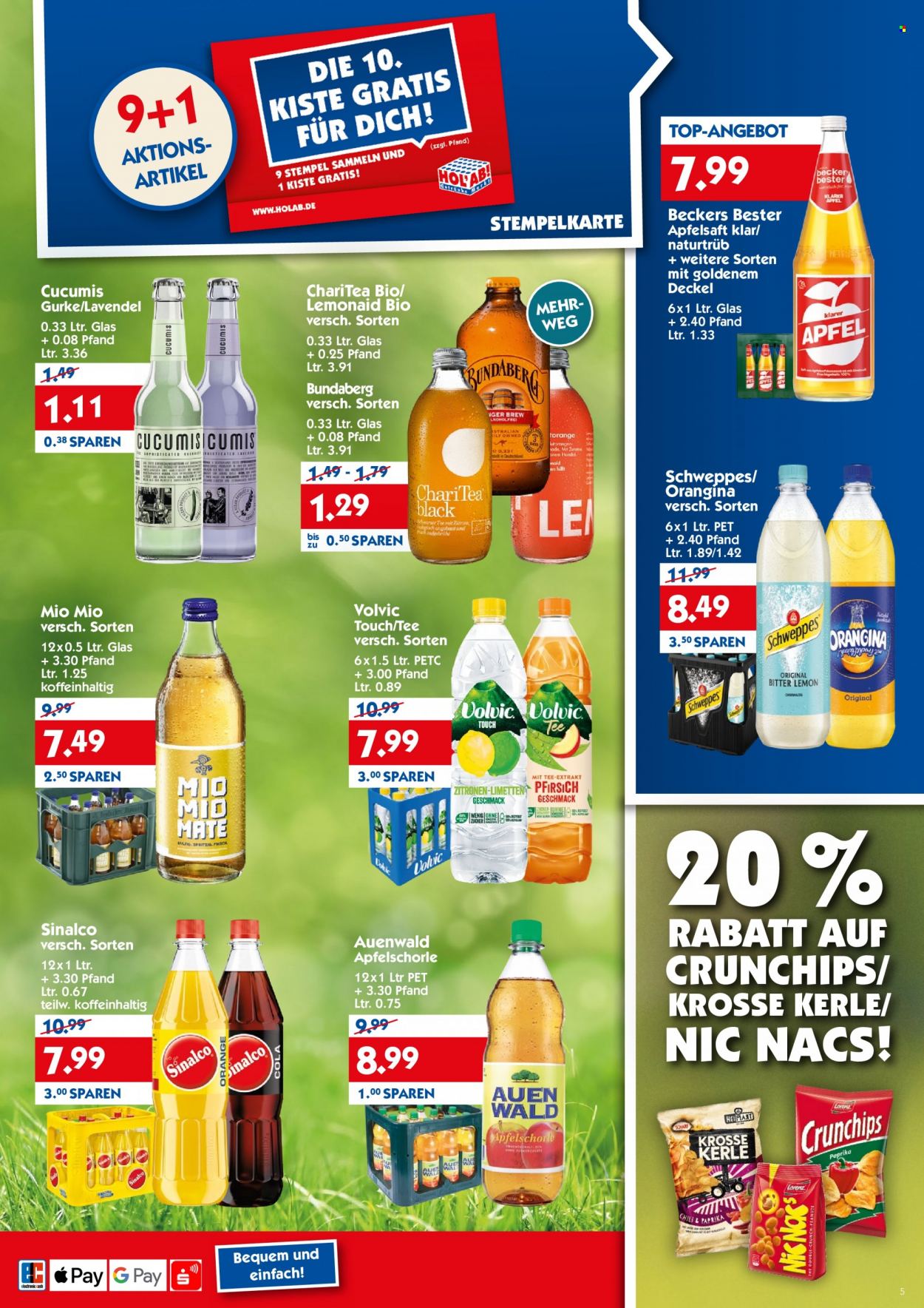Hol'ab! Getränkemarkt Prospekte  - 12.09.2022 - 17.09.2022. Seite 5