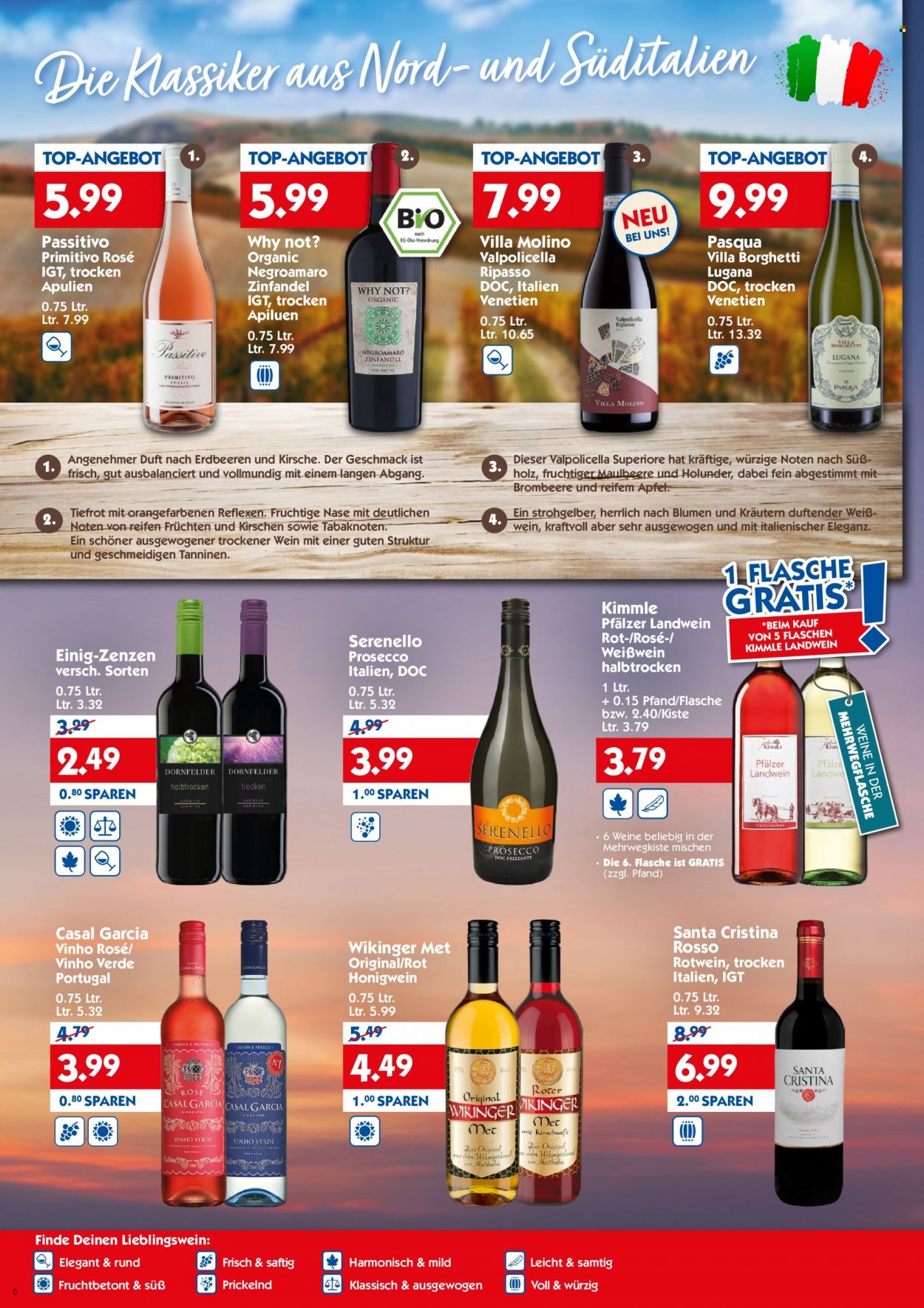 Hol'ab! Getränkemarkt Prospekte  - 12.09.2022 - 17.09.2022. Seite 6