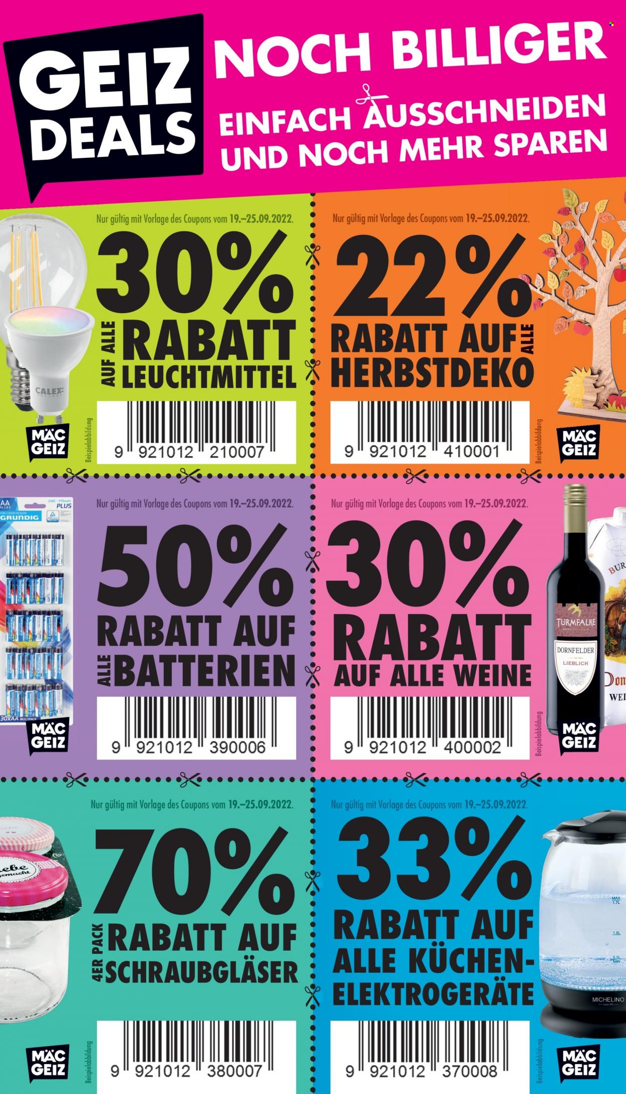 Mäc-Geiz Prospekte  - 19.09.2022 - 25.09.2022. Seite 6
