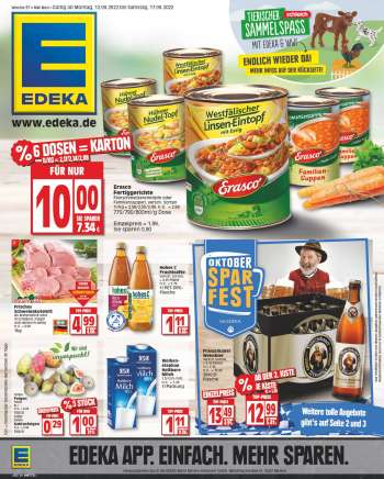 Prospekte Edeka - 12.09.2022 - 17.09.2022.