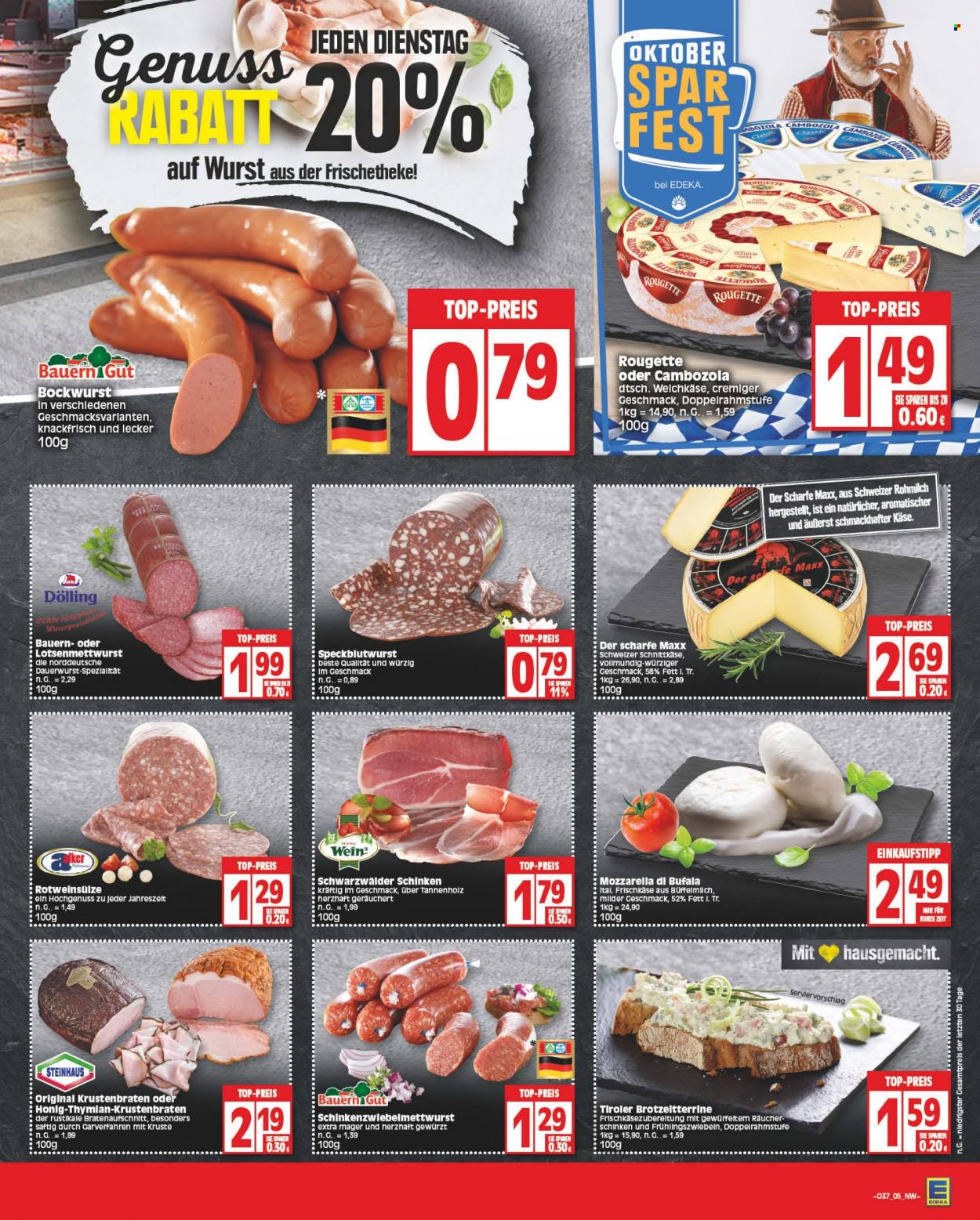 Edeka Prospekte  - 12.09.2022 - 17.09.2022. Seite 5