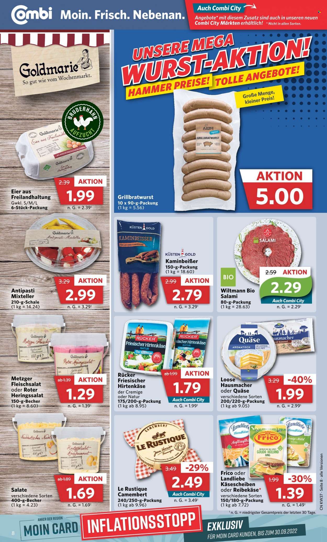 Combi Prospekte  - 12.09.2022 - 17.09.2022. Seite 8