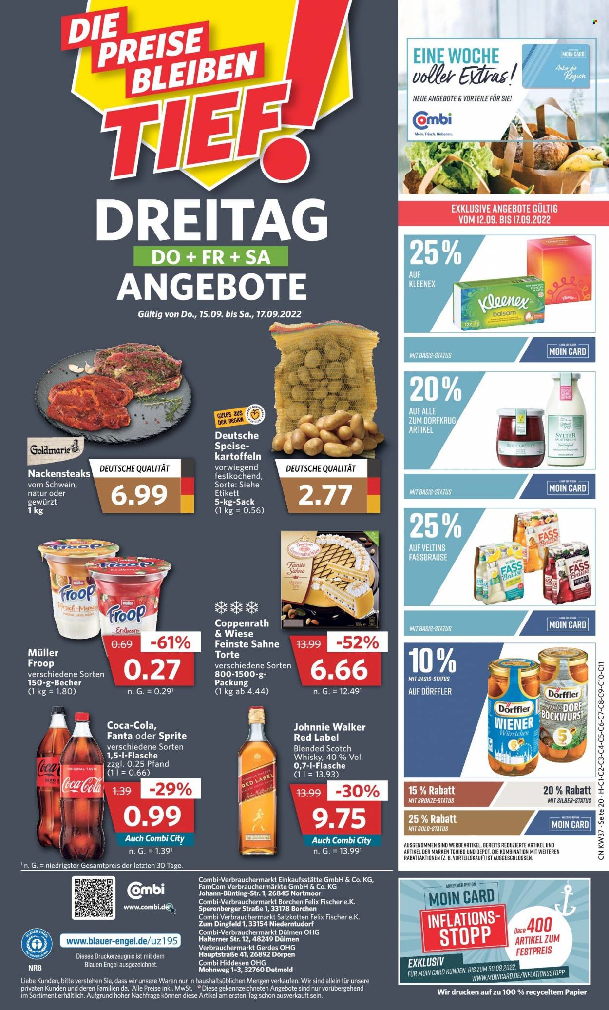 Combi Prospekte  - 12.09.2022 - 17.09.2022. Seite 20