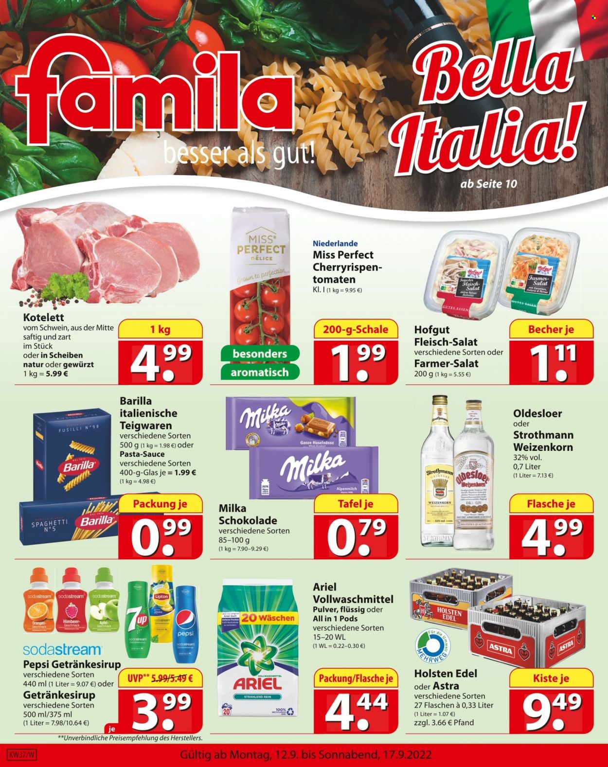 famila Prospekte  - 12.09.2022 - 17.09.2022. Seite 1