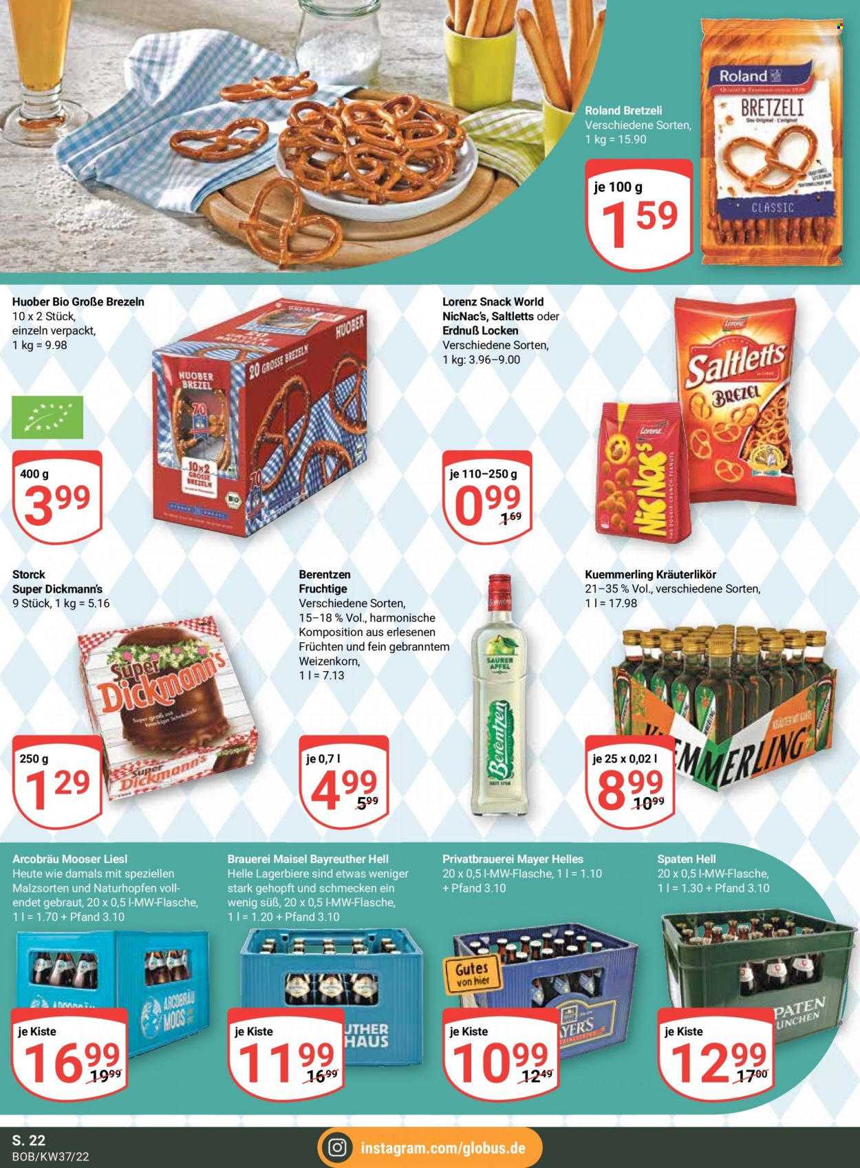 Globus Prospekte  - 12.09.2022 - 17.09.2022. Seite 22