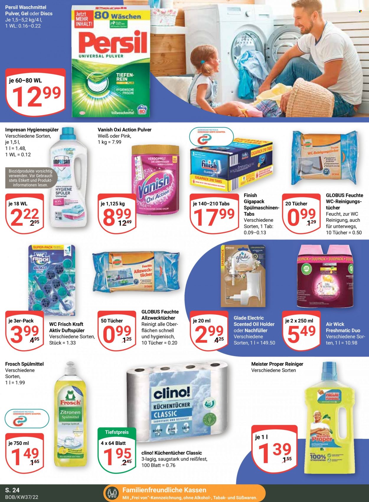 Globus Prospekte  - 12.09.2022 - 17.09.2022. Seite 24