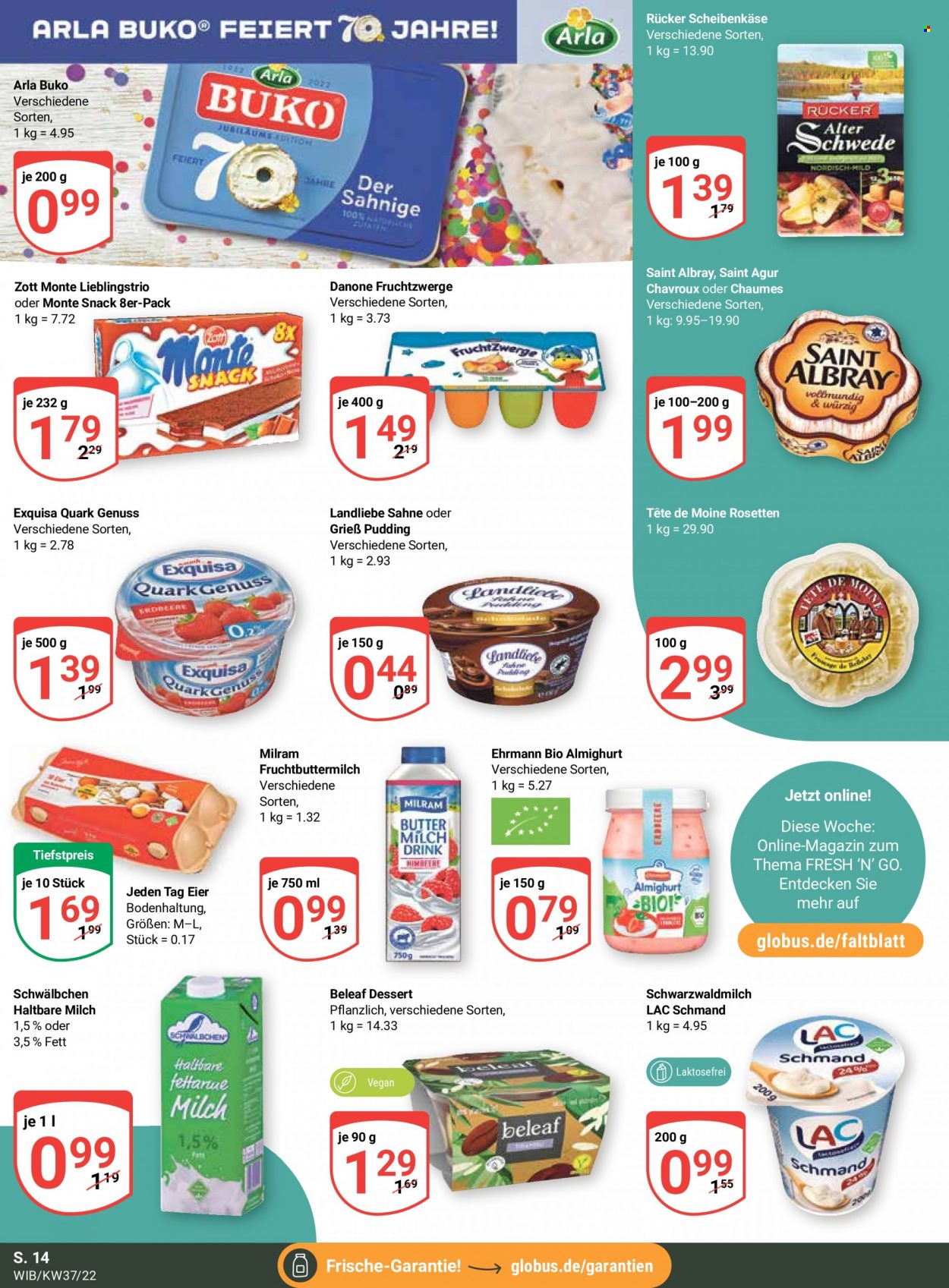 Globus Prospekte  - 12.09.2022 - 17.09.2022. Seite 16