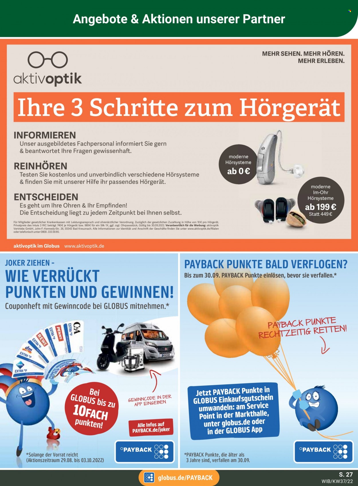 Globus Prospekte  - 12.09.2022 - 17.09.2022. Seite 29