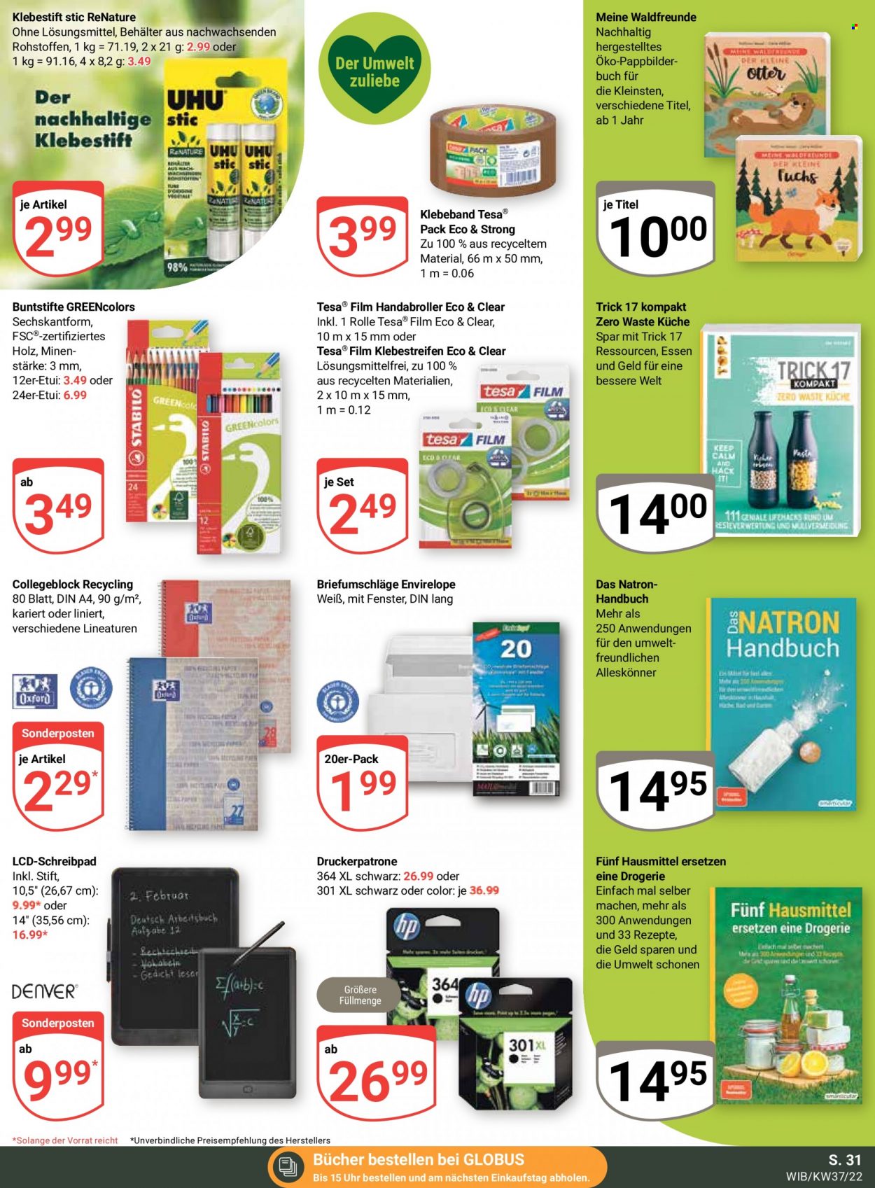 Globus Prospekte  - 12.09.2022 - 17.09.2022. Seite 33