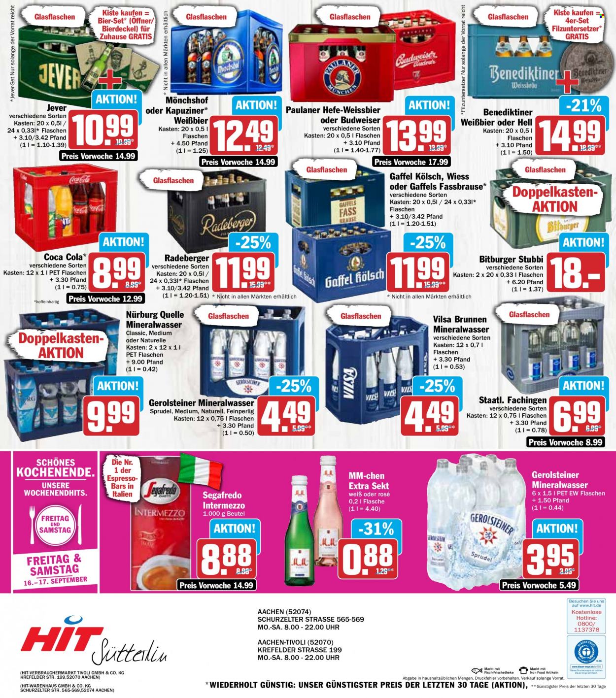 Hit Prospekte  - 12.09.2022 - 17.09.2022. Seite 16