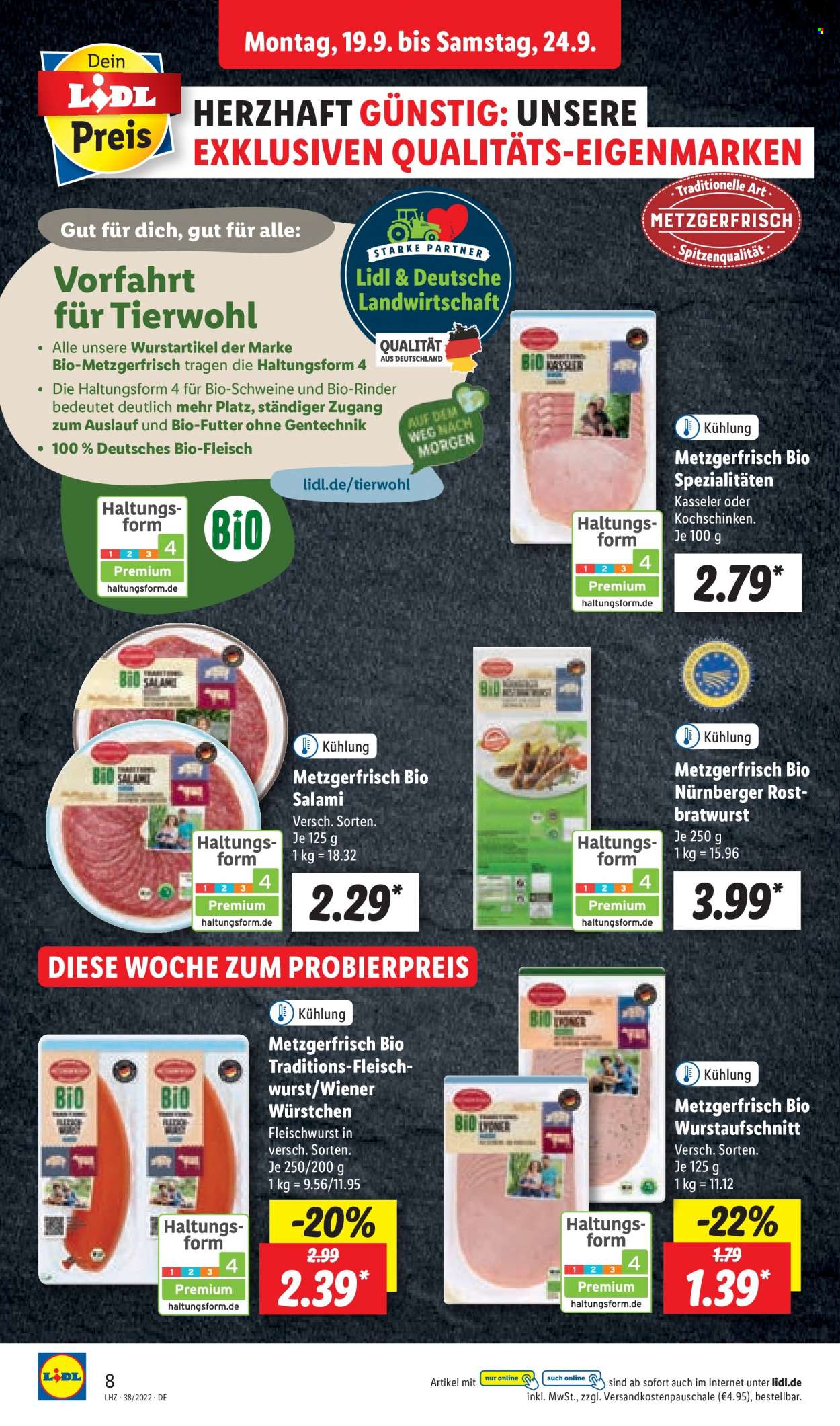 Lidl Prospekte  - 19.09.2022 - 24.09.2022. Seite 8