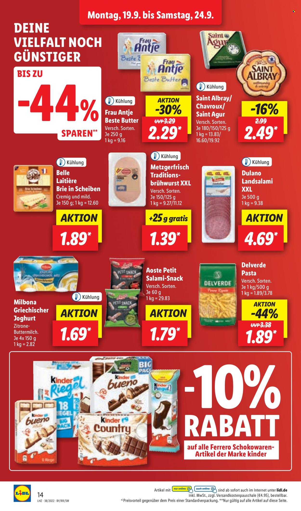Lidl Prospekte  - 19.09.2022 - 24.09.2022. Seite 14