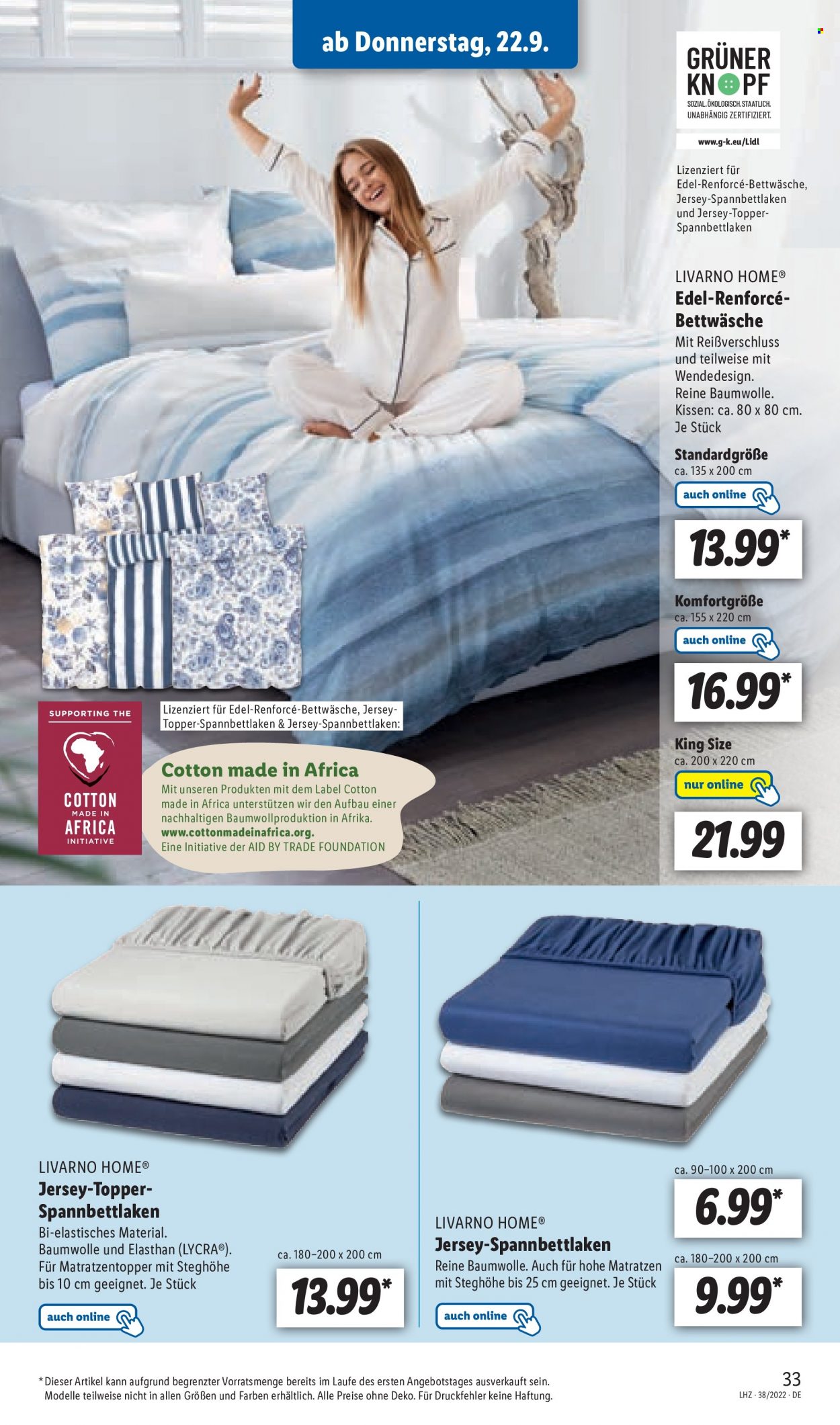 Lidl Prospekte  - 19.09.2022 - 24.09.2022. Seite 33