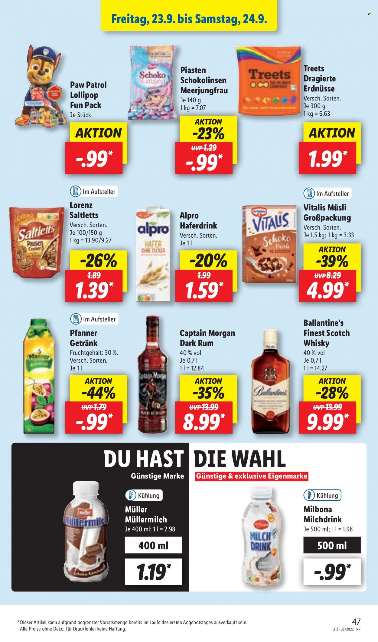 Lidl Prospekte  - 19.09.2022 - 24.09.2022. Seite 47