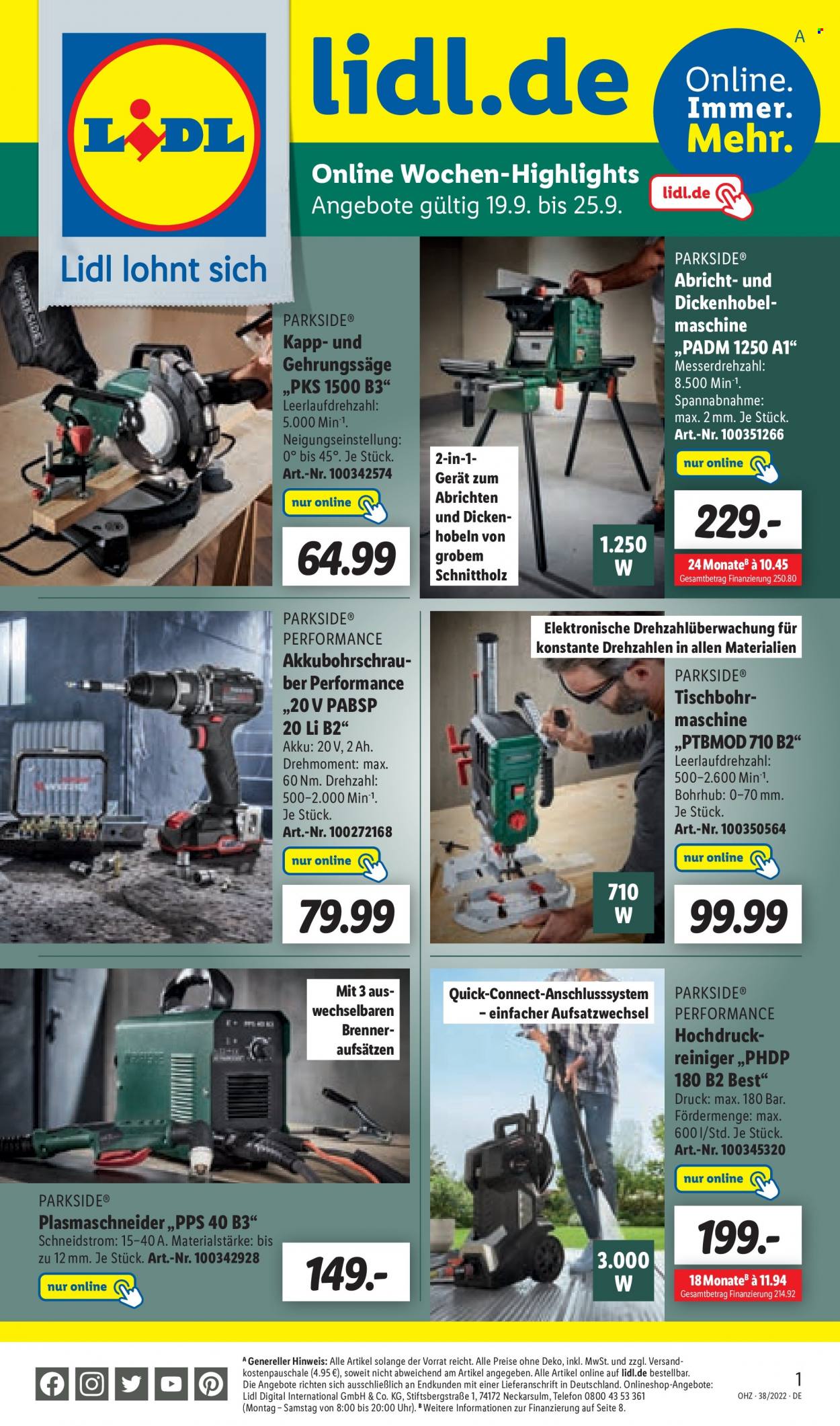Lidl Prospekte  - 19.09.2022 - 24.09.2022. Seite 53