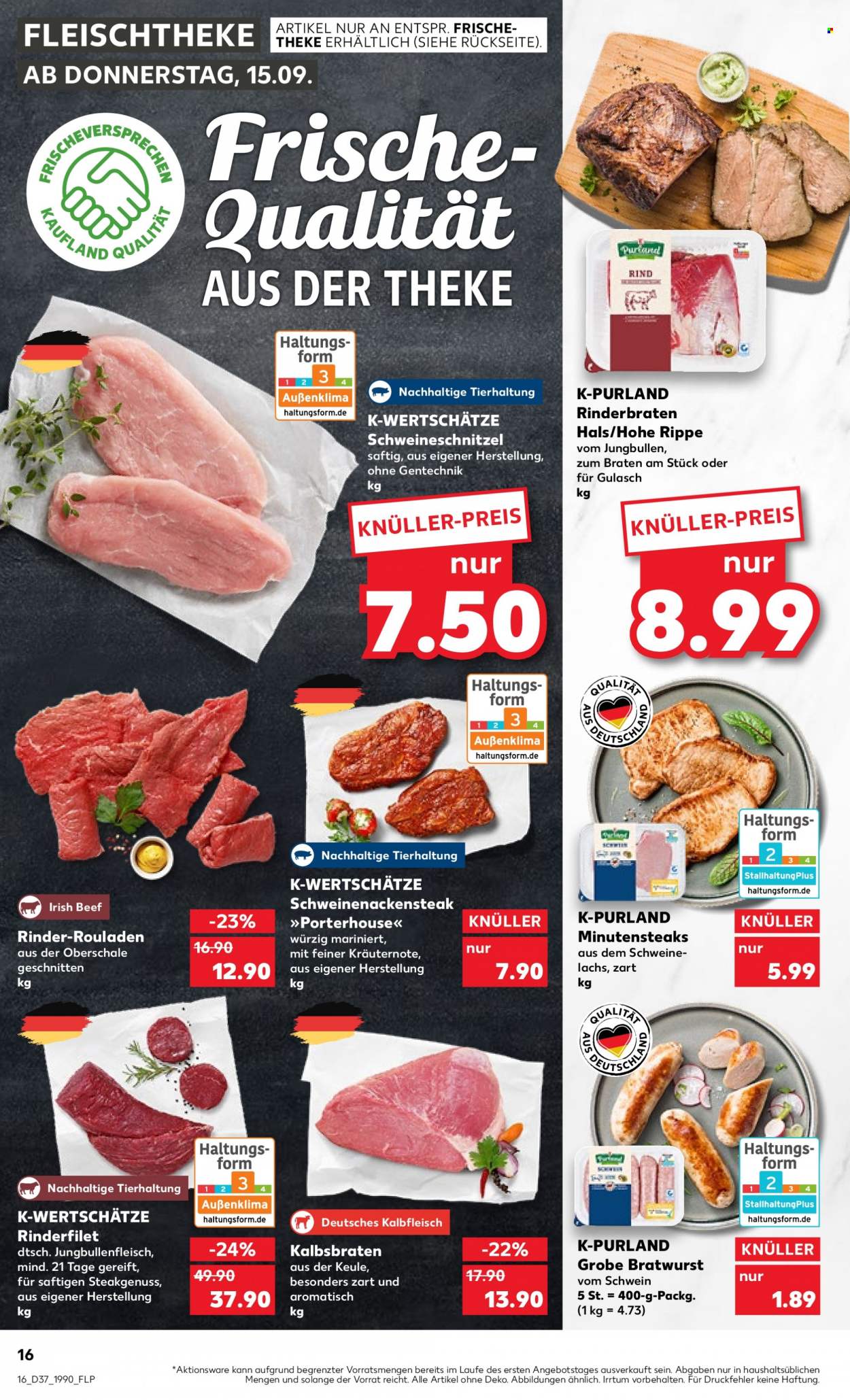 Kaufland Prospekte  - 15.09.2022 - 21.09.2022. Seite 16
