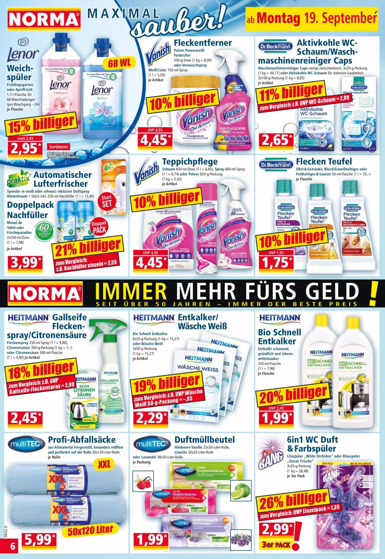 Norma Prospekte  - 19.09.2022 - 25.09.2022. Seite 6