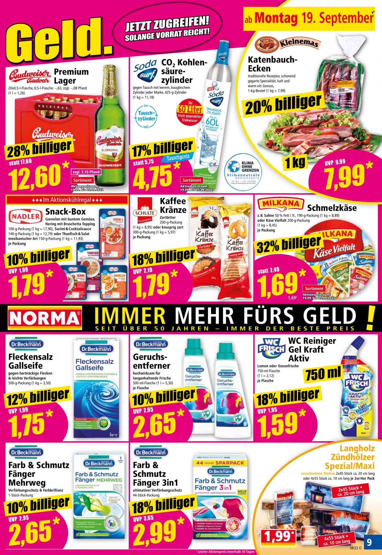 Norma Prospekte  - 19.09.2022 - 25.09.2022. Seite 9