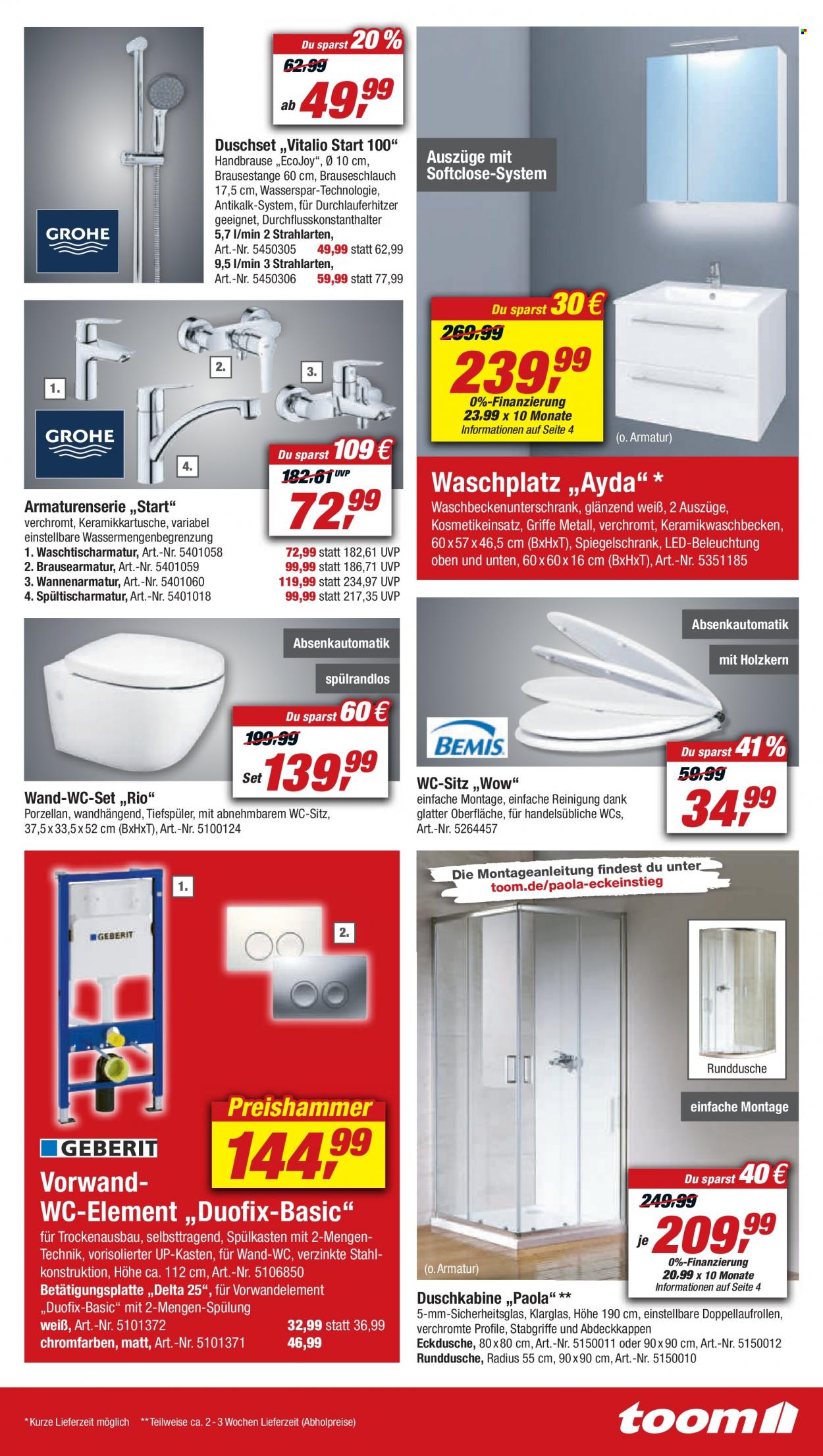 toom Baumarkt Prospekte  - 17.09.2022 - 23.09.2022. Seite 17