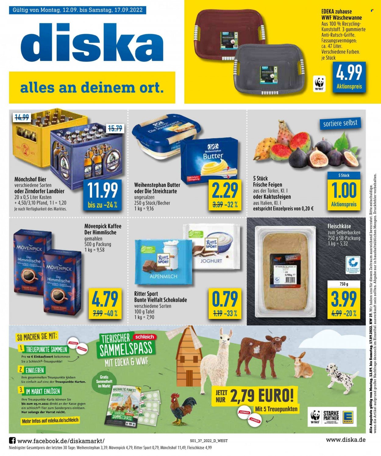 Diska Prospekte  - 12.09.2022 - 17.09.2022. Seite 1