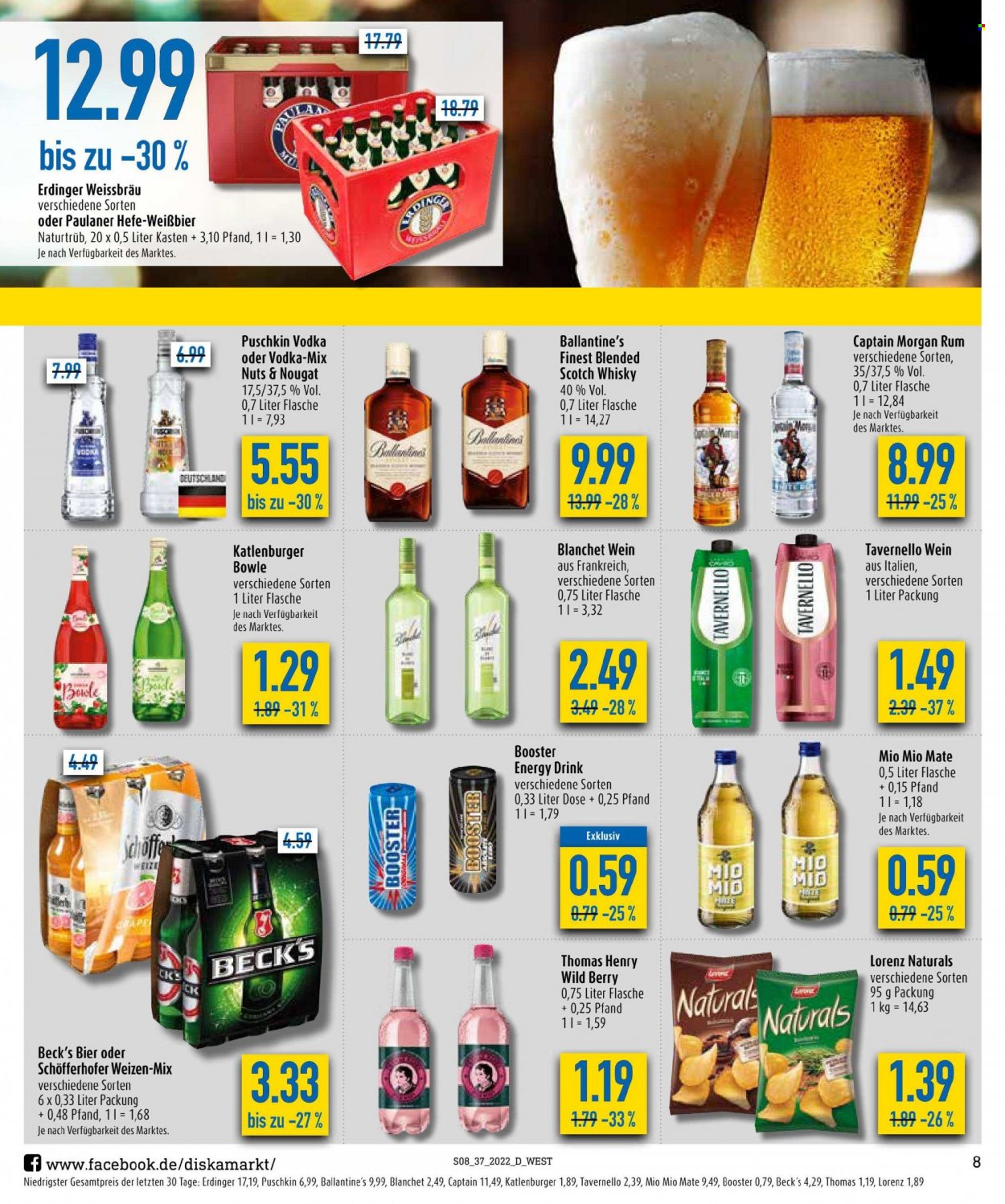 Diska Prospekte  - 12.09.2022 - 17.09.2022. Seite 8